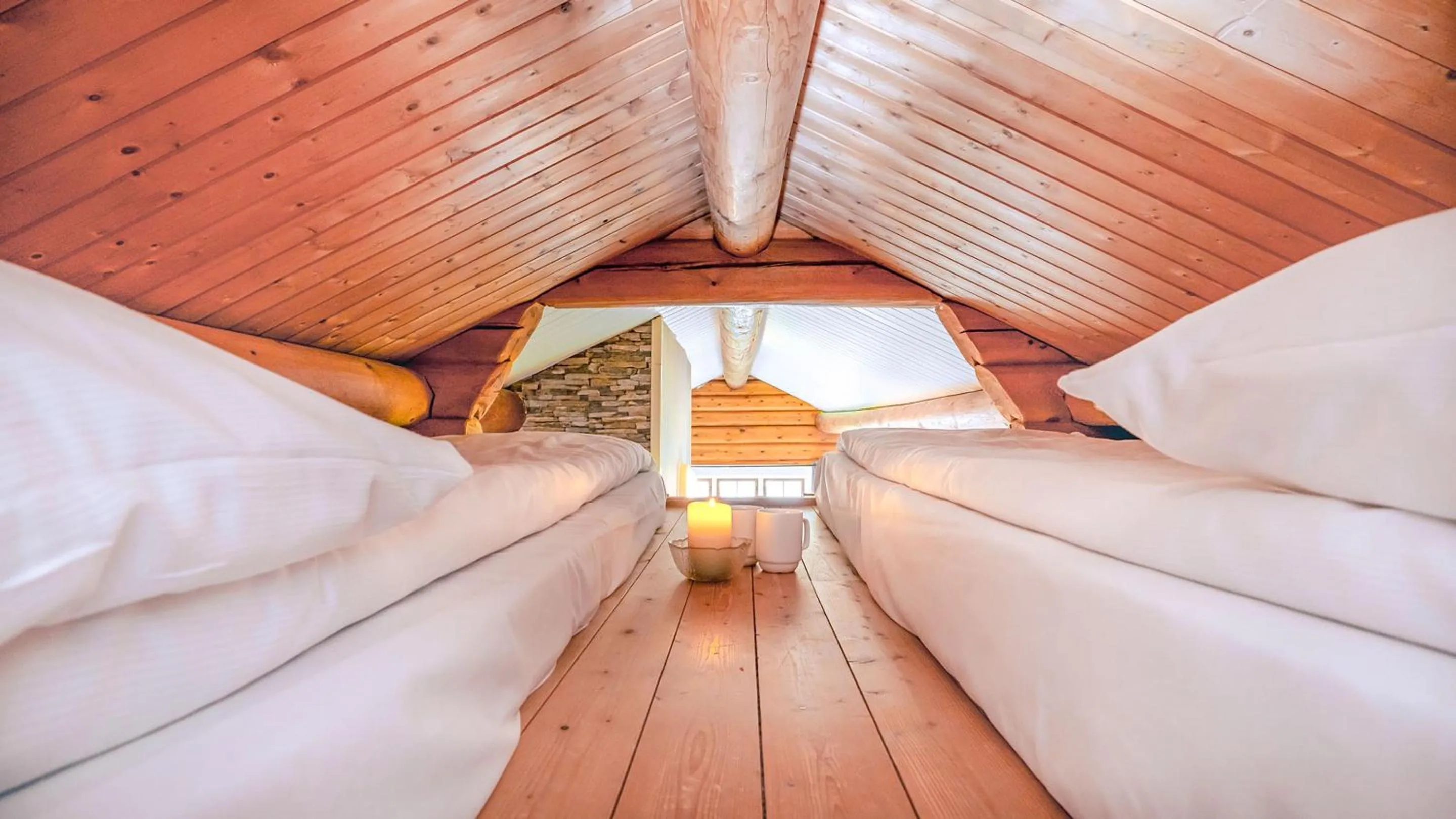 Bedroom, Bed in Topcamp Mosjøen - Helgeland