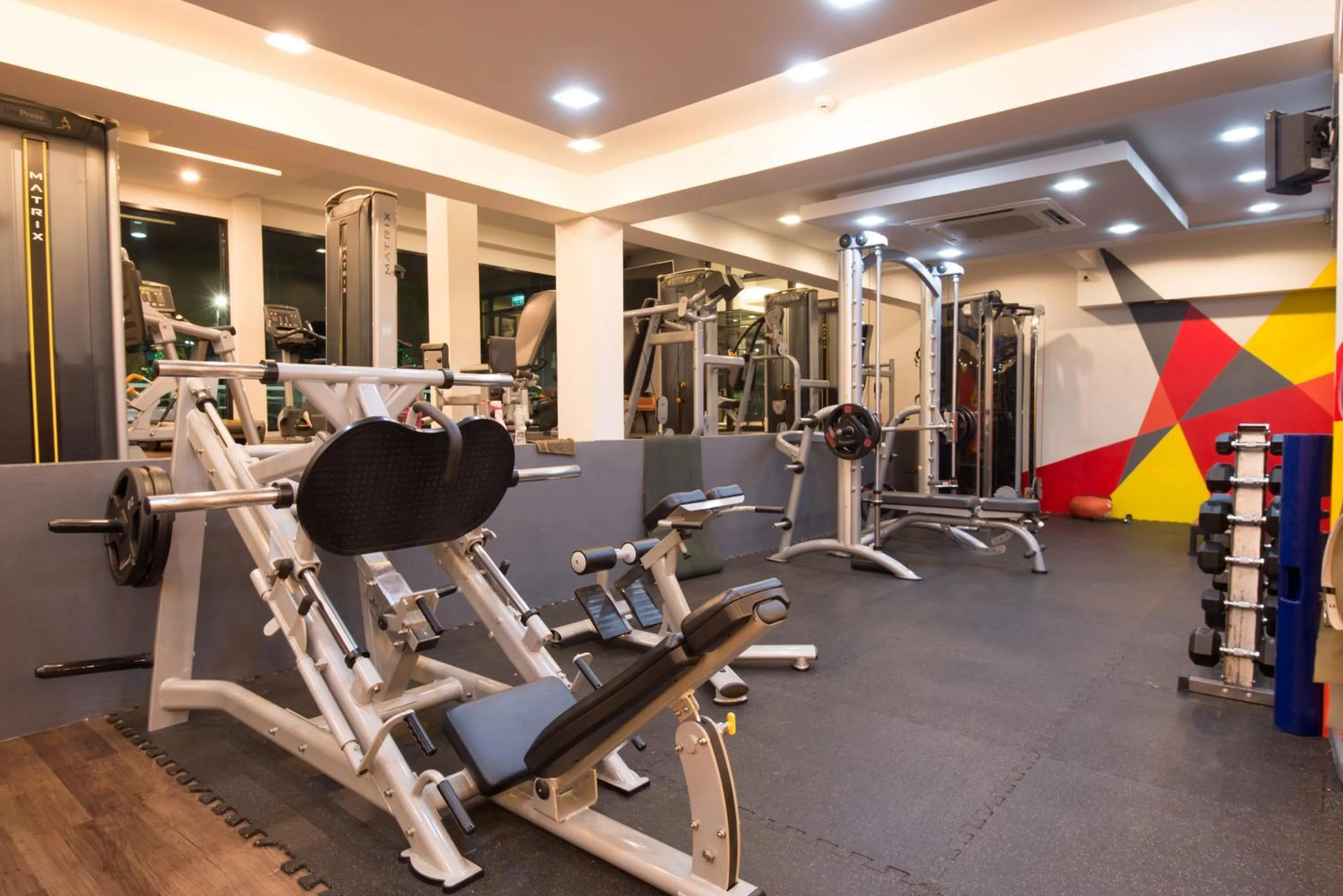 Fitness centre/facilities in Socool Grand Hotel