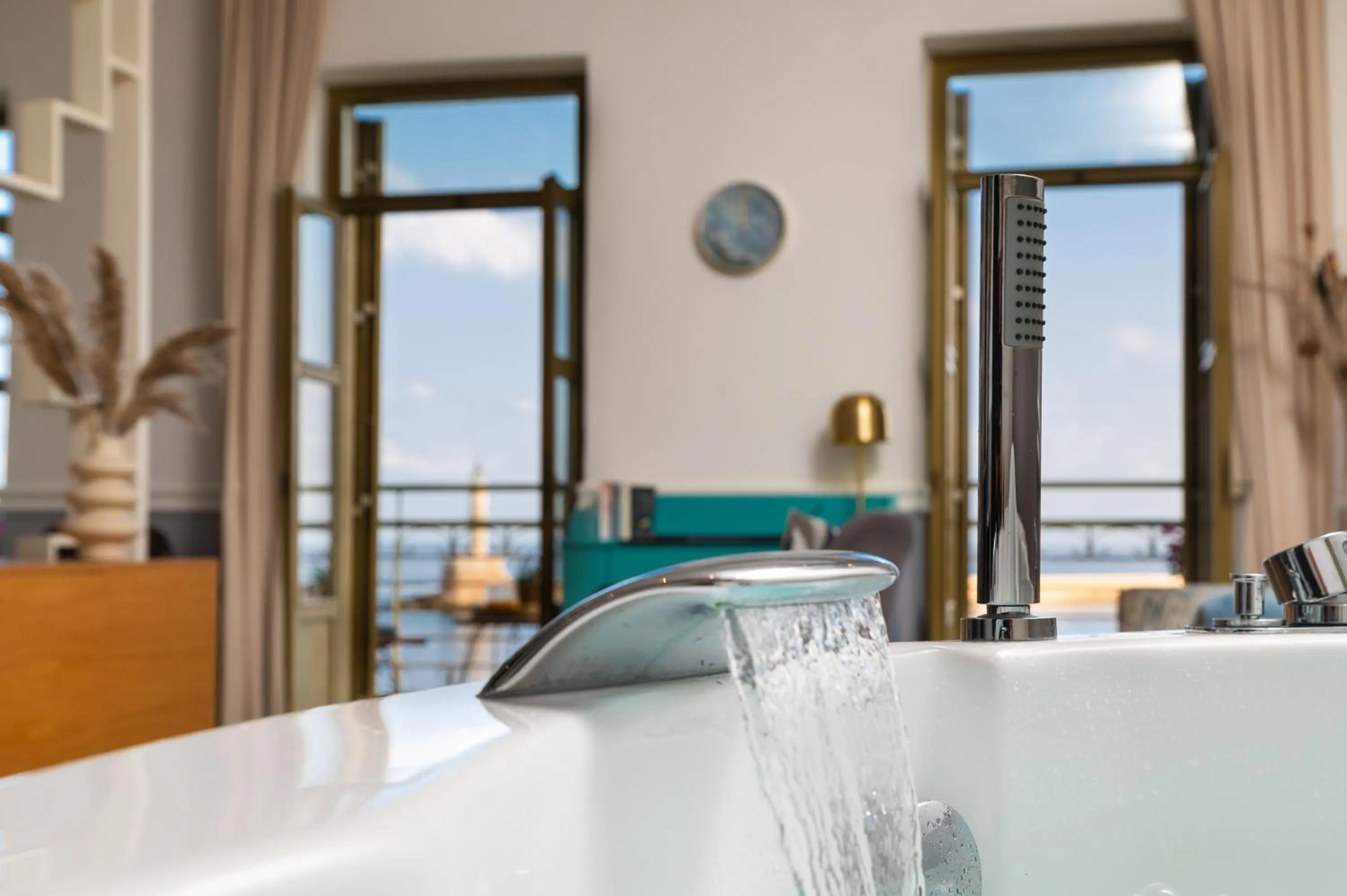 Hot Tub, Bed in Elia Palatino Hotel