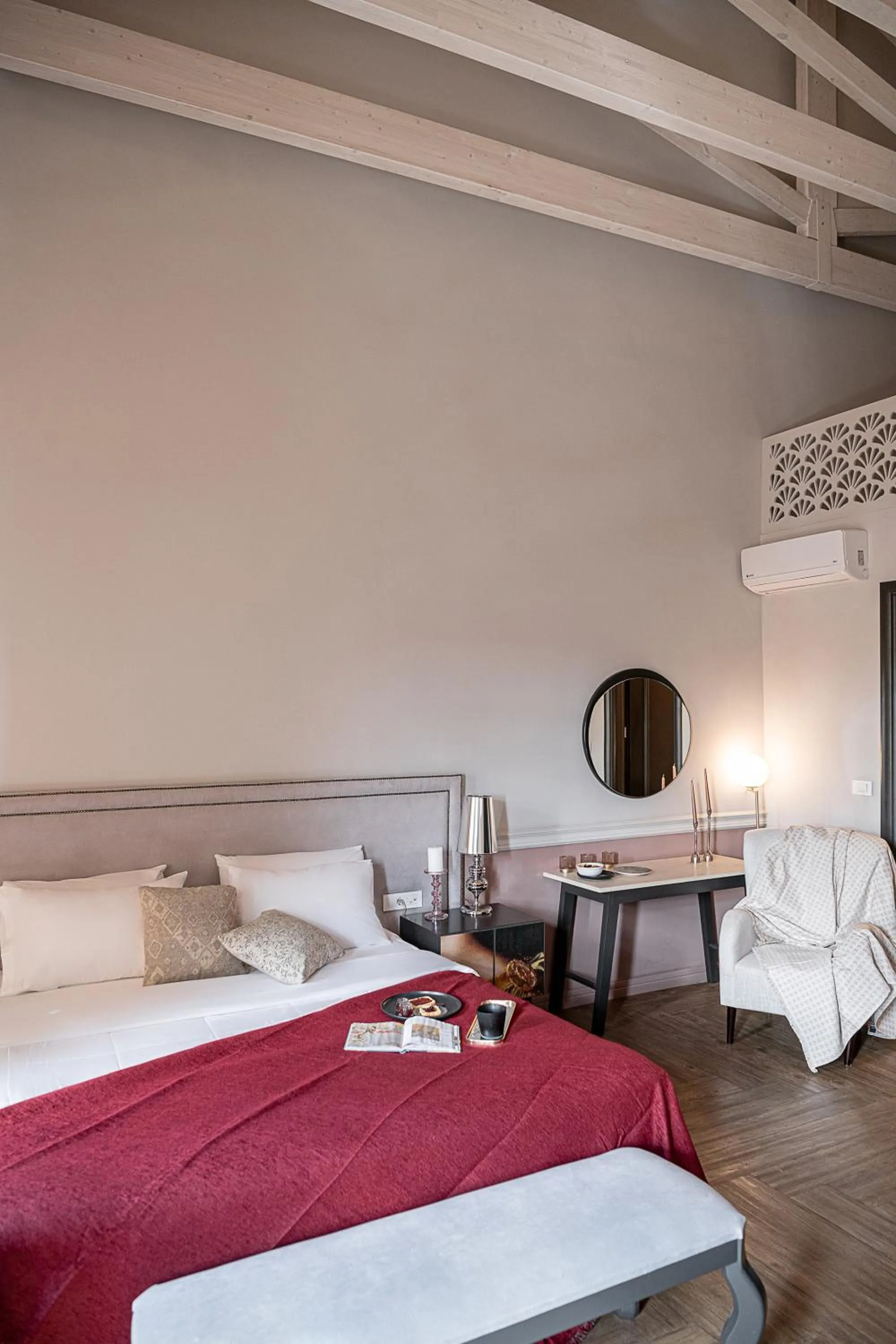 Bedroom, Bed in Elia Palatino Hotel