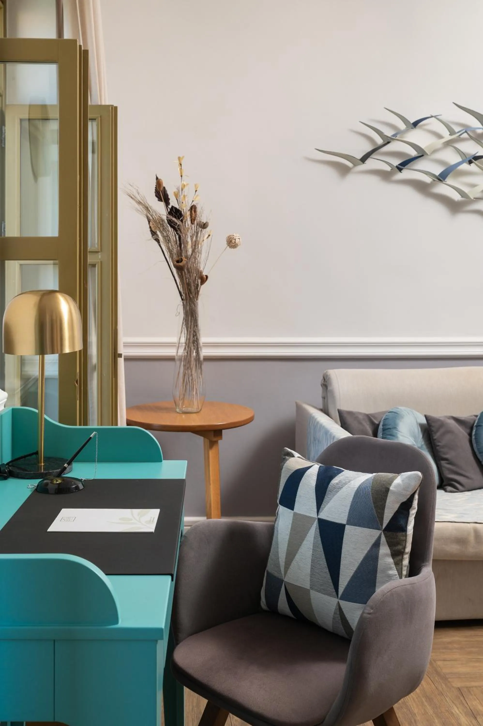 Living room in Elia Palatino Hotel