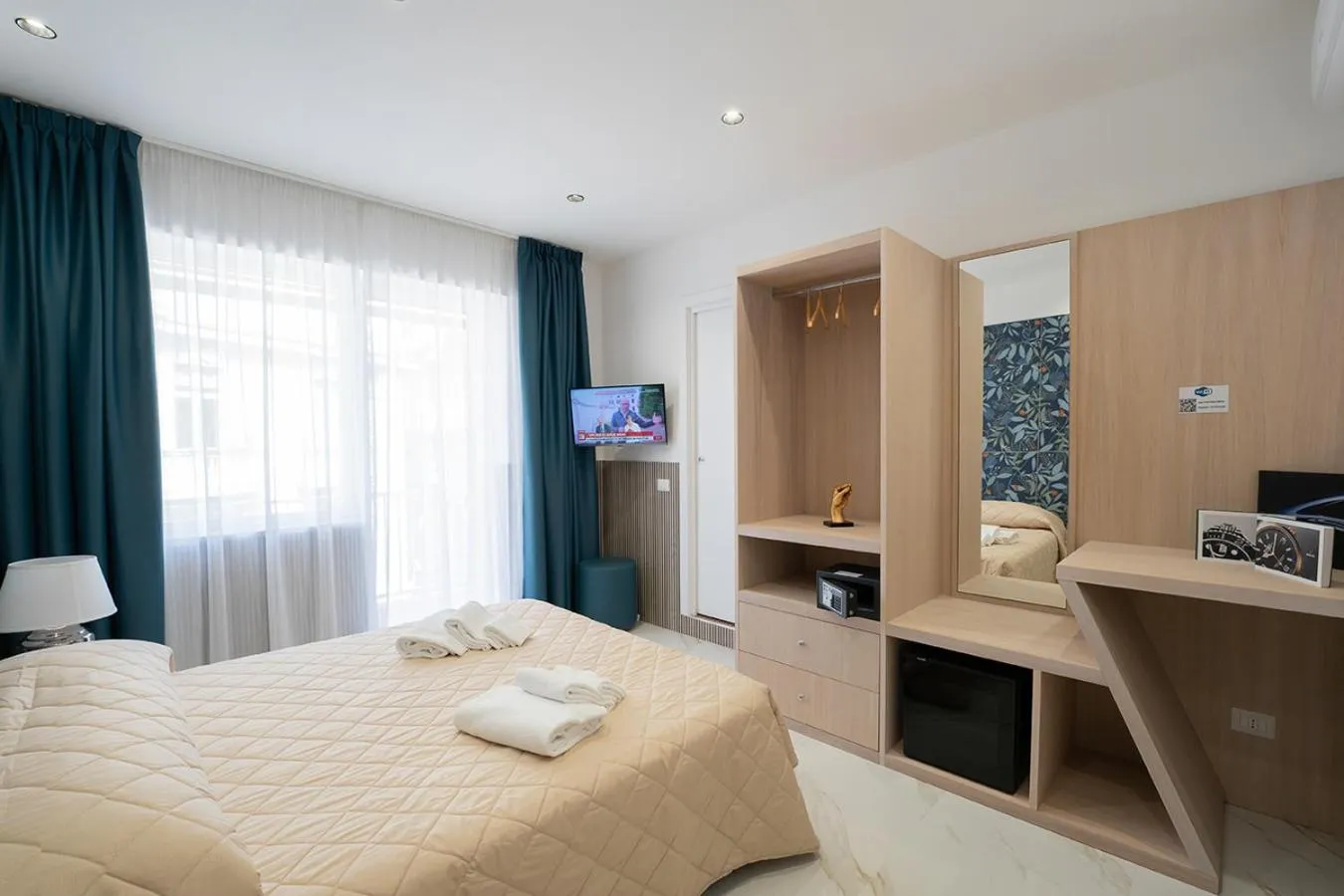 Bedroom, Bed in PC Boutique H Napoli Centro, by ClaPa Group