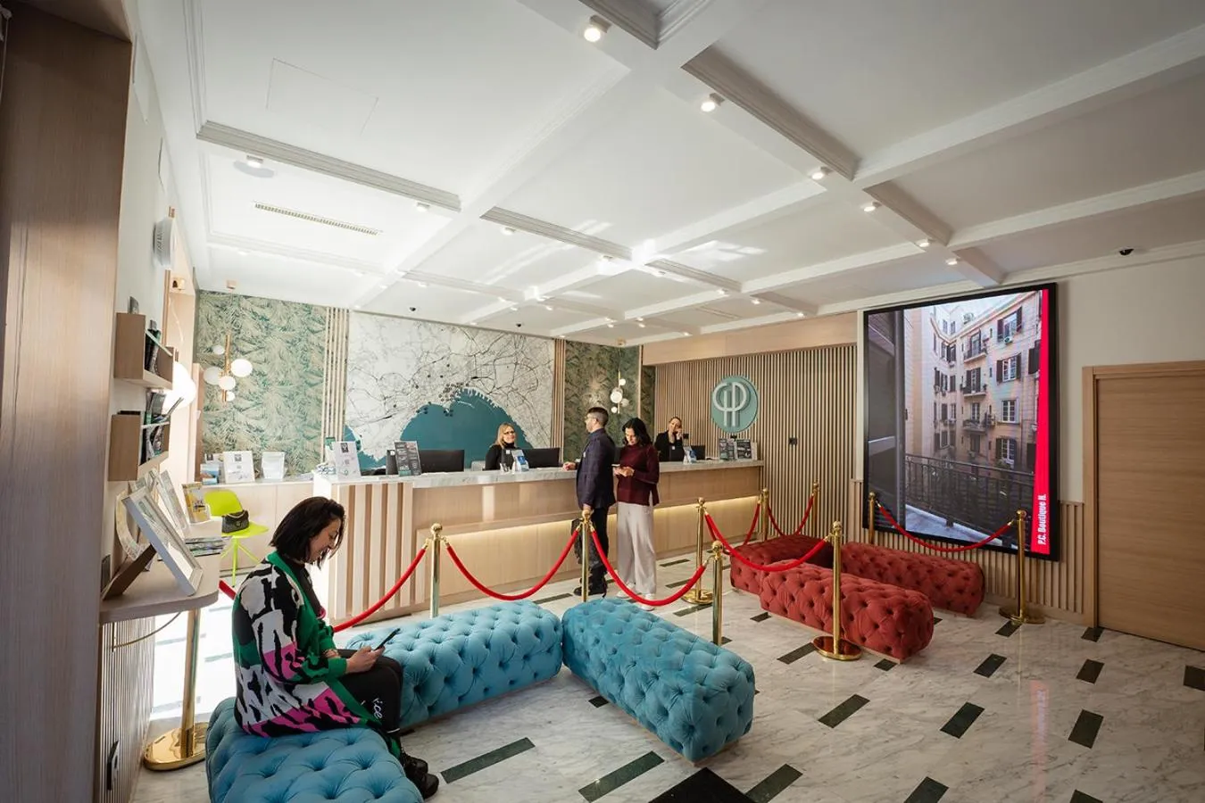 Lobby or reception in PC Boutique H Napoli Centro, by ClaPa Group