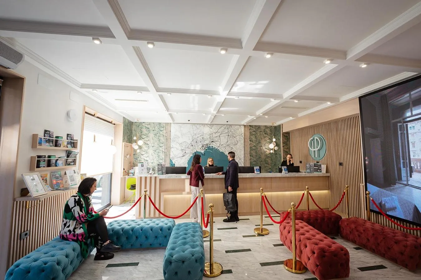 Lobby or reception in PC Boutique H Napoli Centro, by ClaPa Group