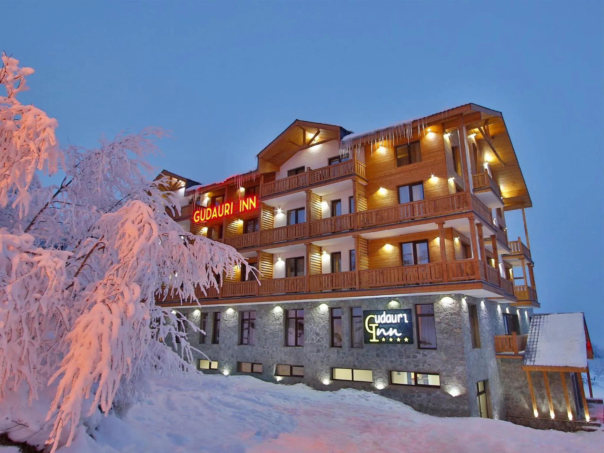 Property building in Gudauri Inn