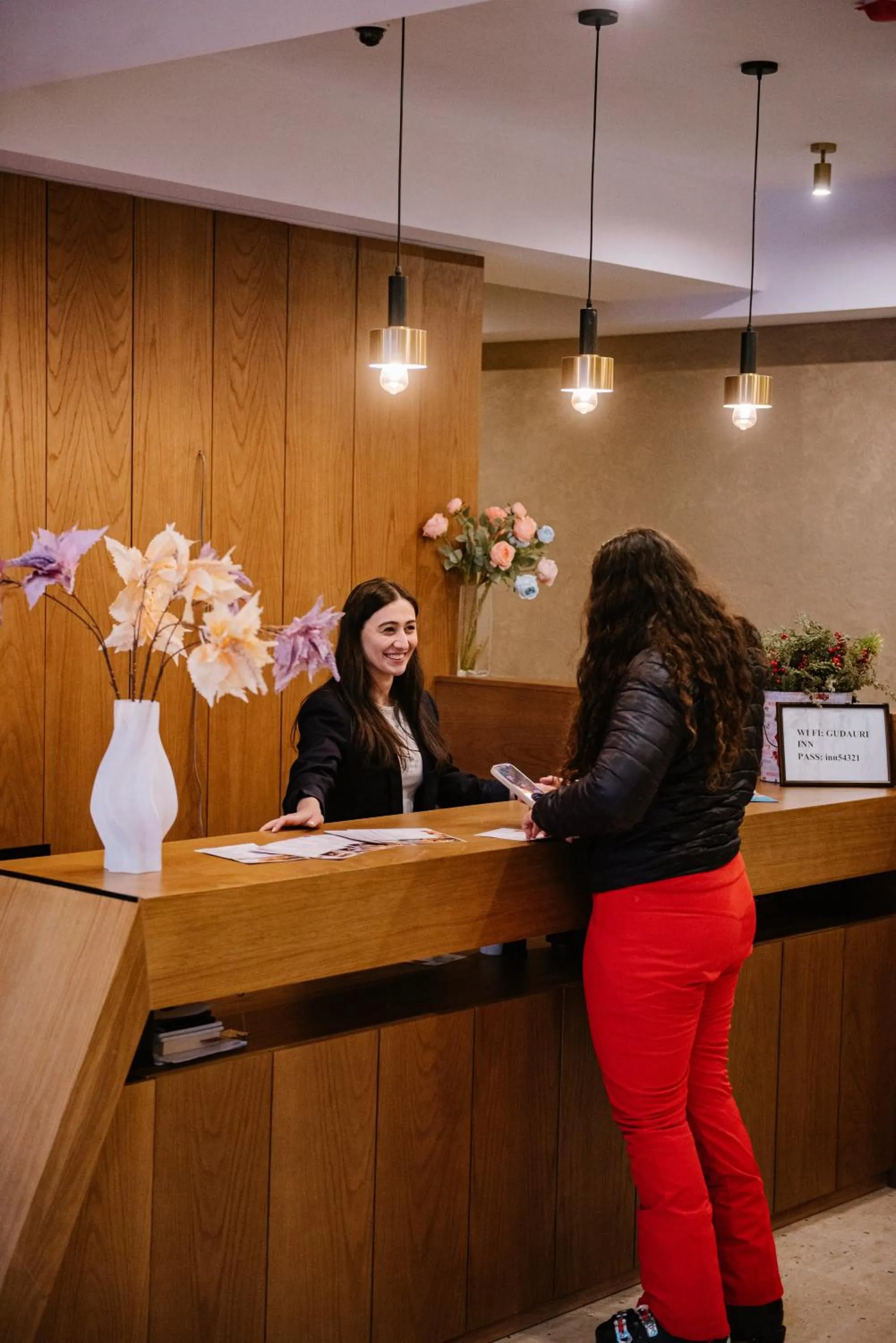 Lobby or reception in Gudauri Inn