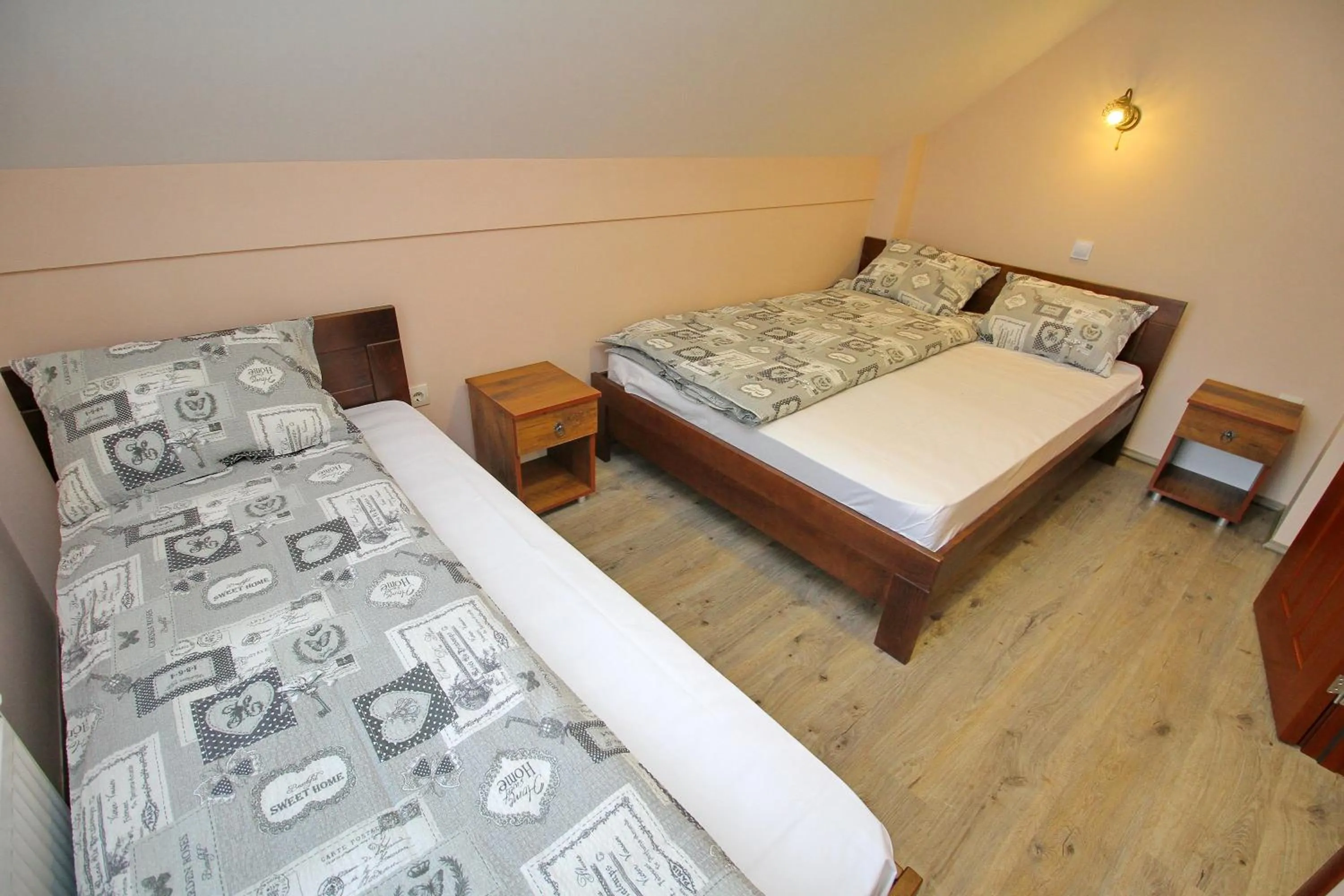 Bed in Apartments Stojic
