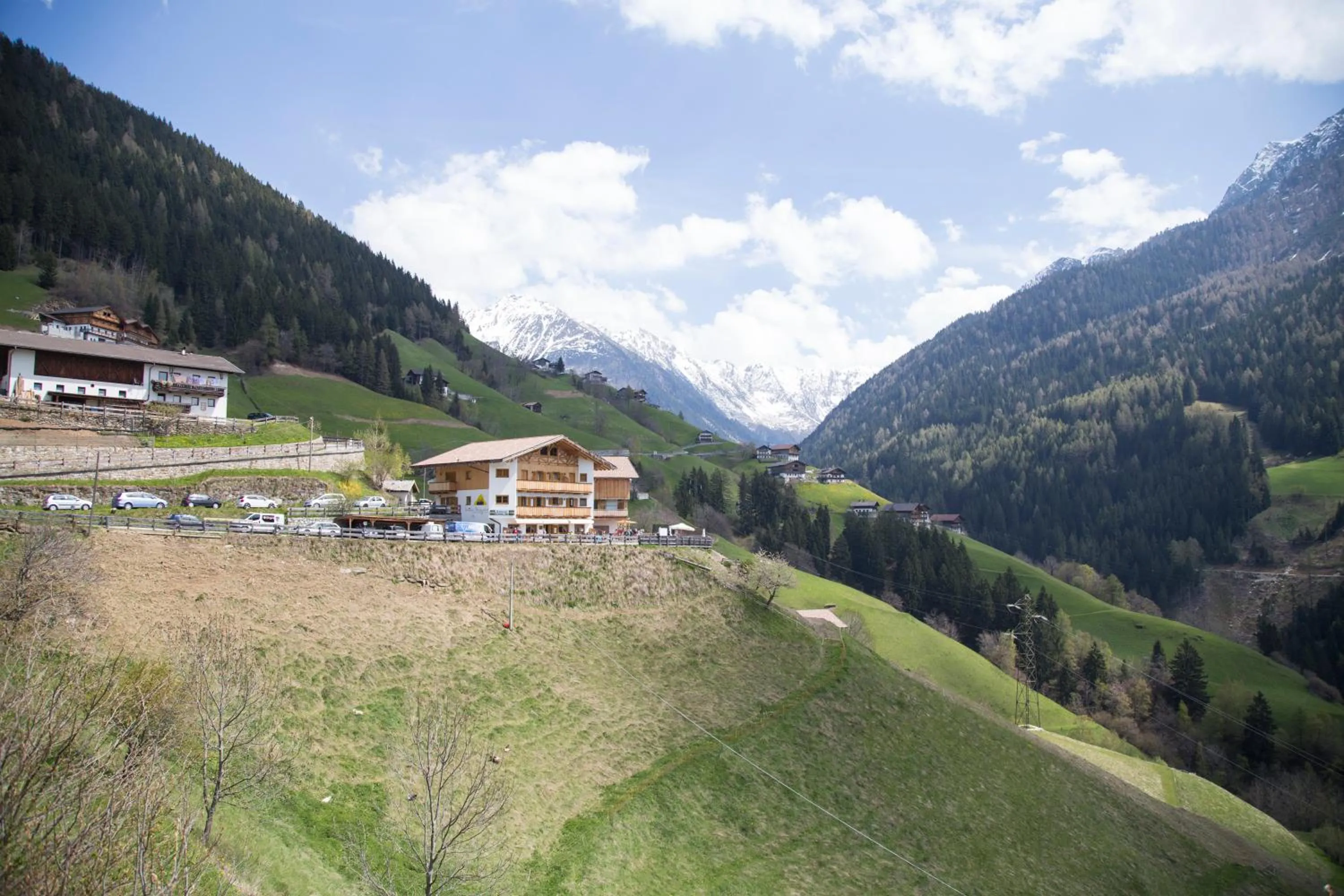 Bird's eye view in Unterer Obereggerhof