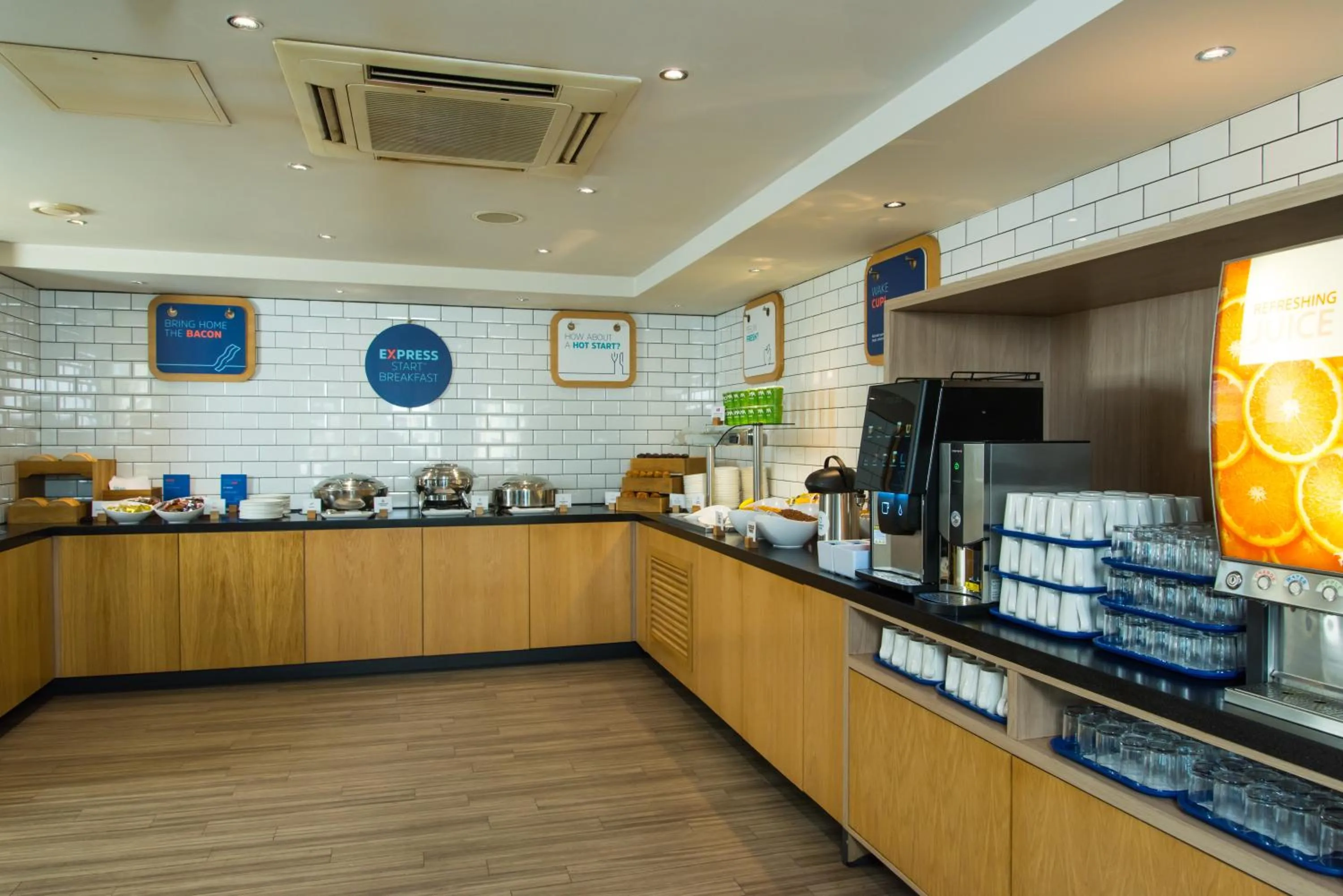 Continental breakfast in Holiday Inn Express Bath by IHG