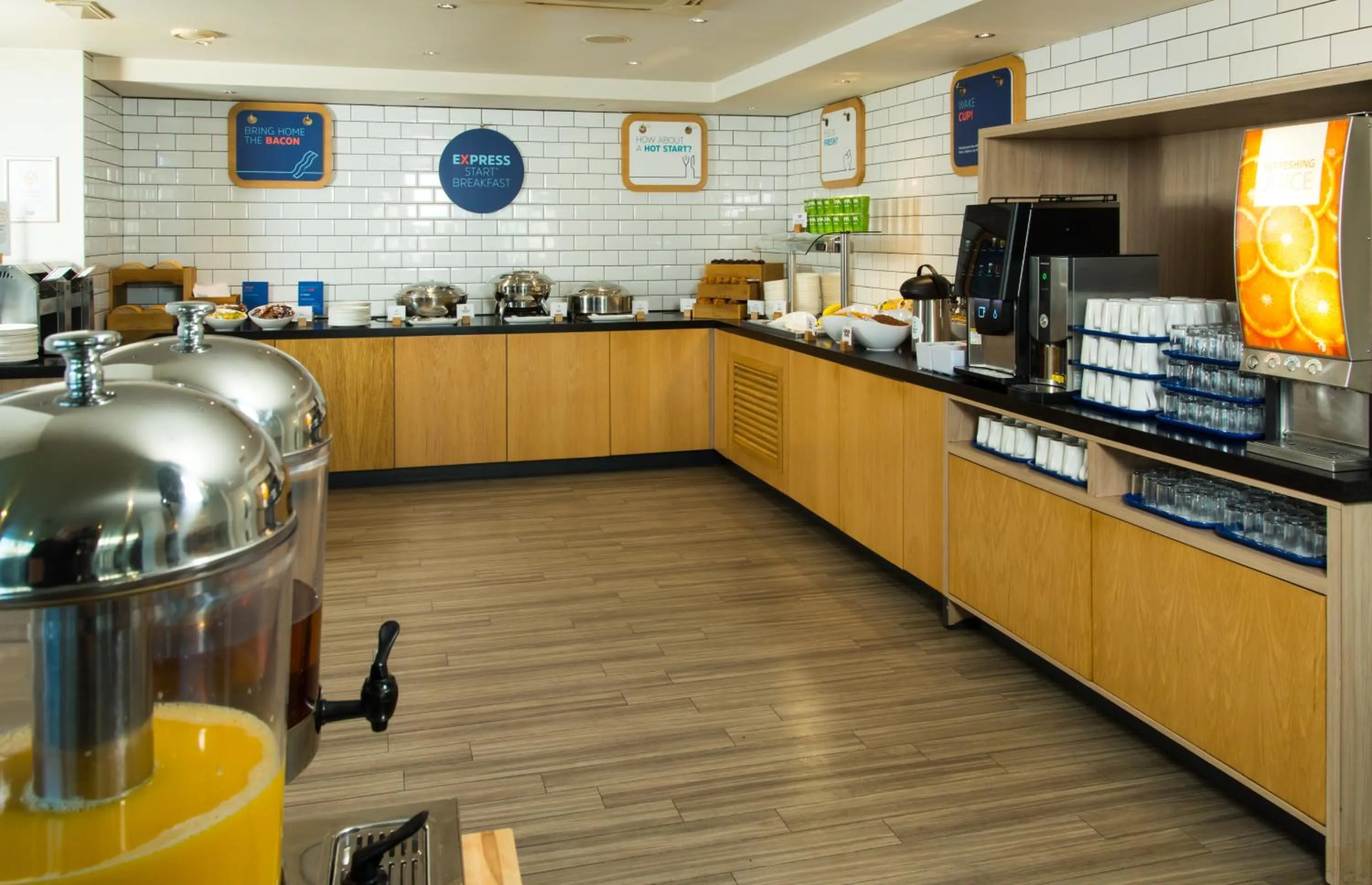 Continental breakfast in Holiday Inn Express Bath by IHG