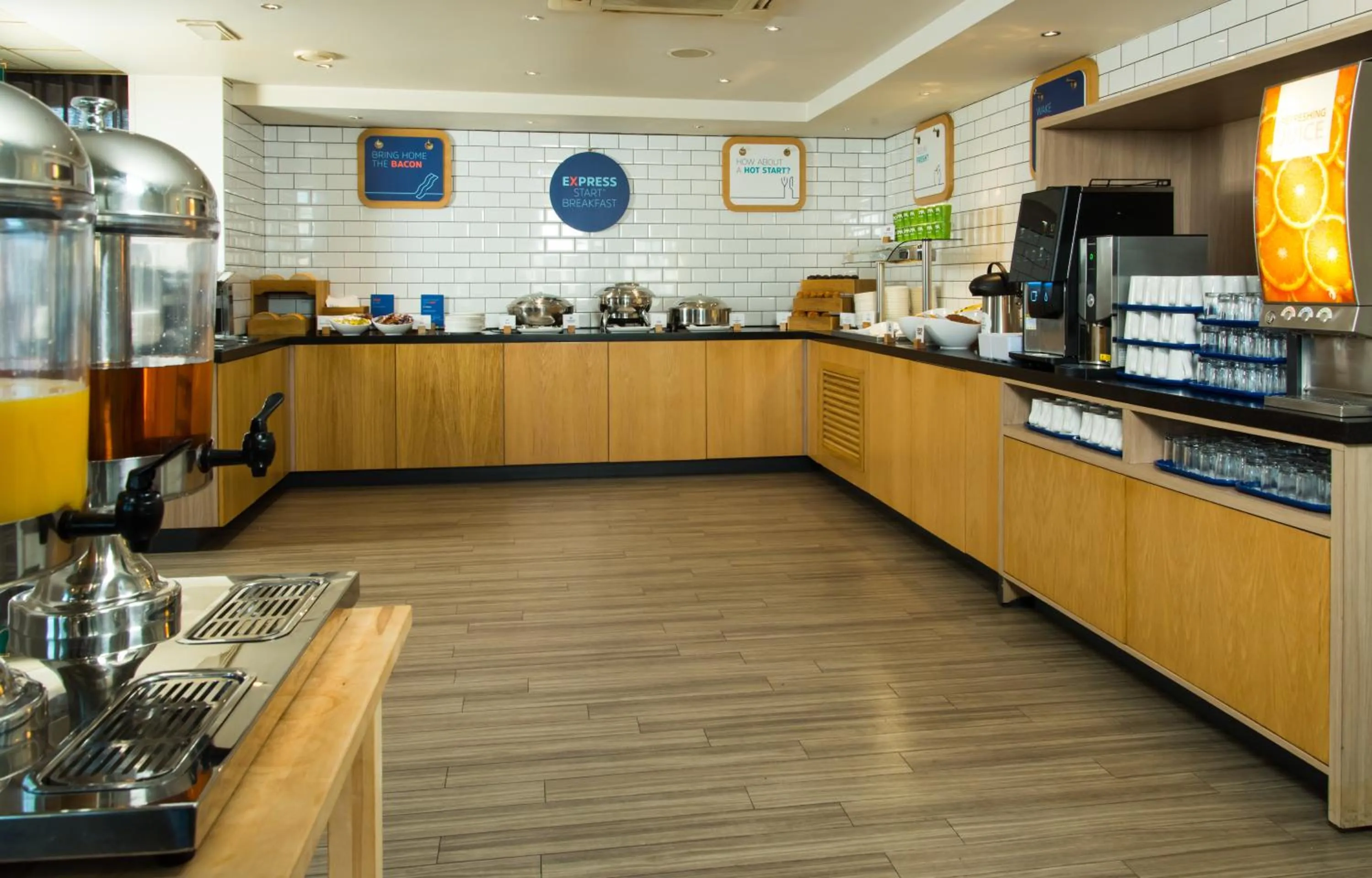 Continental breakfast in Holiday Inn Express Bath by IHG