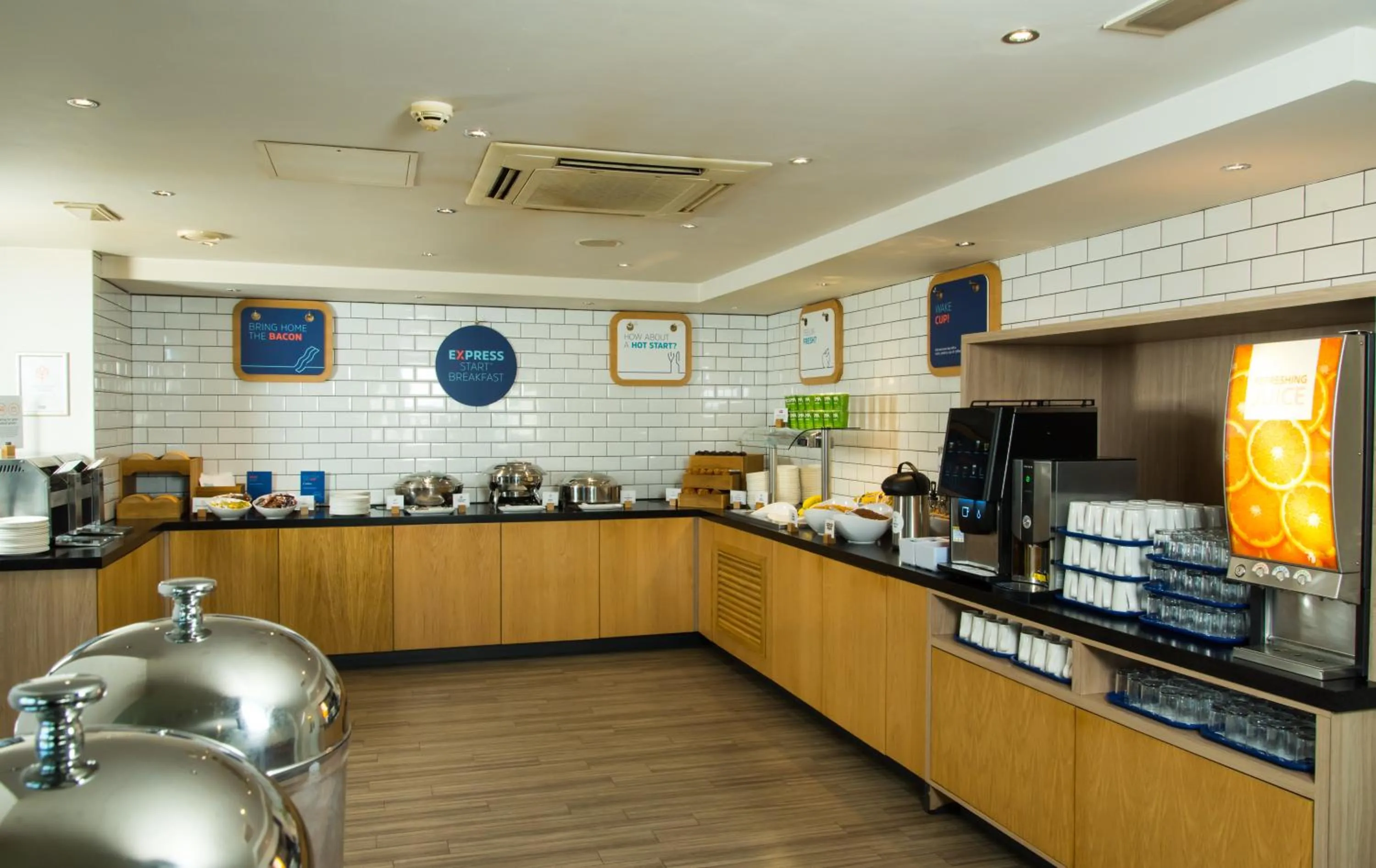 Continental breakfast in Holiday Inn Express Bath by IHG