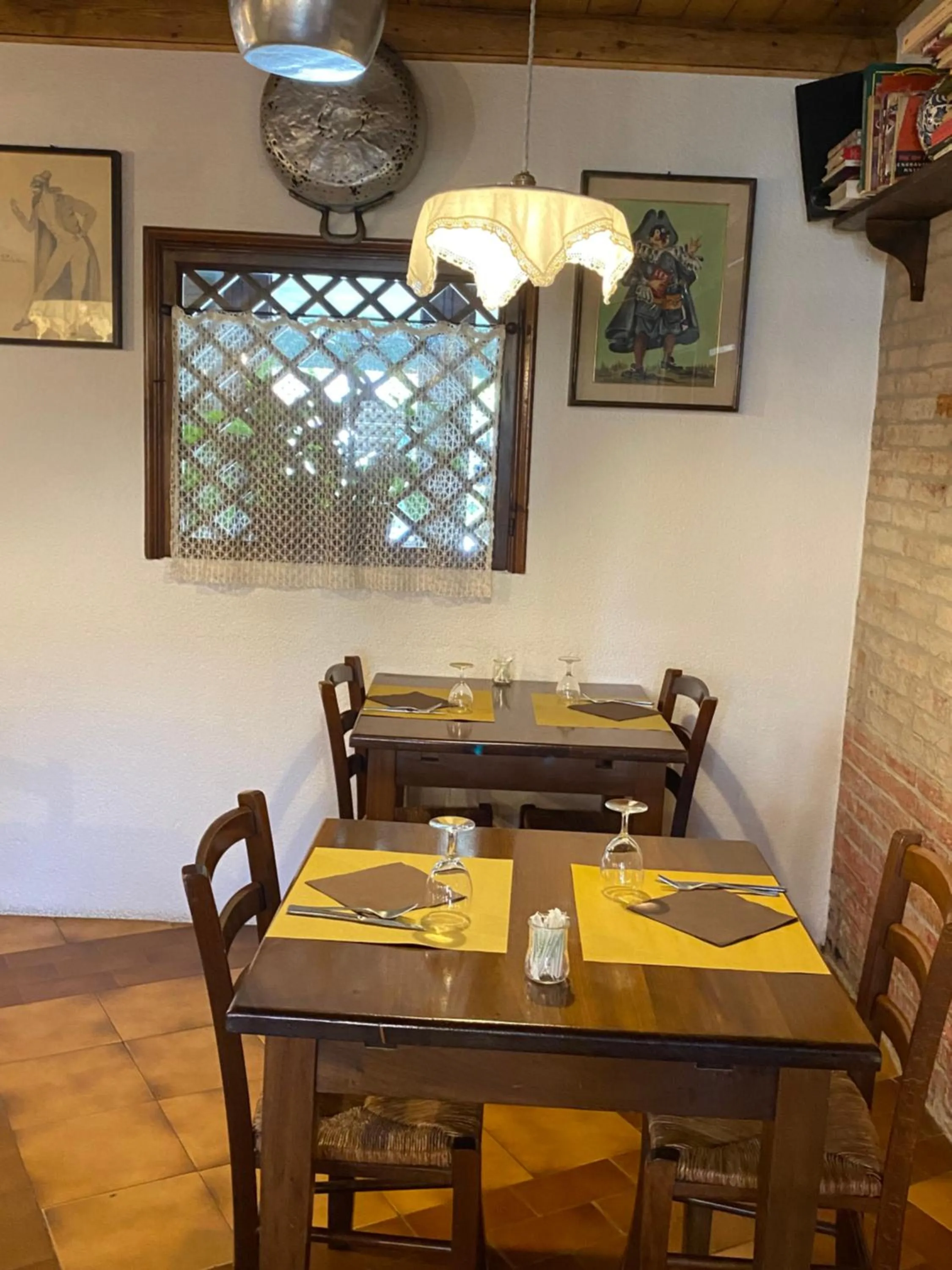 Dining area in Osteria Locanda Dalla Lina