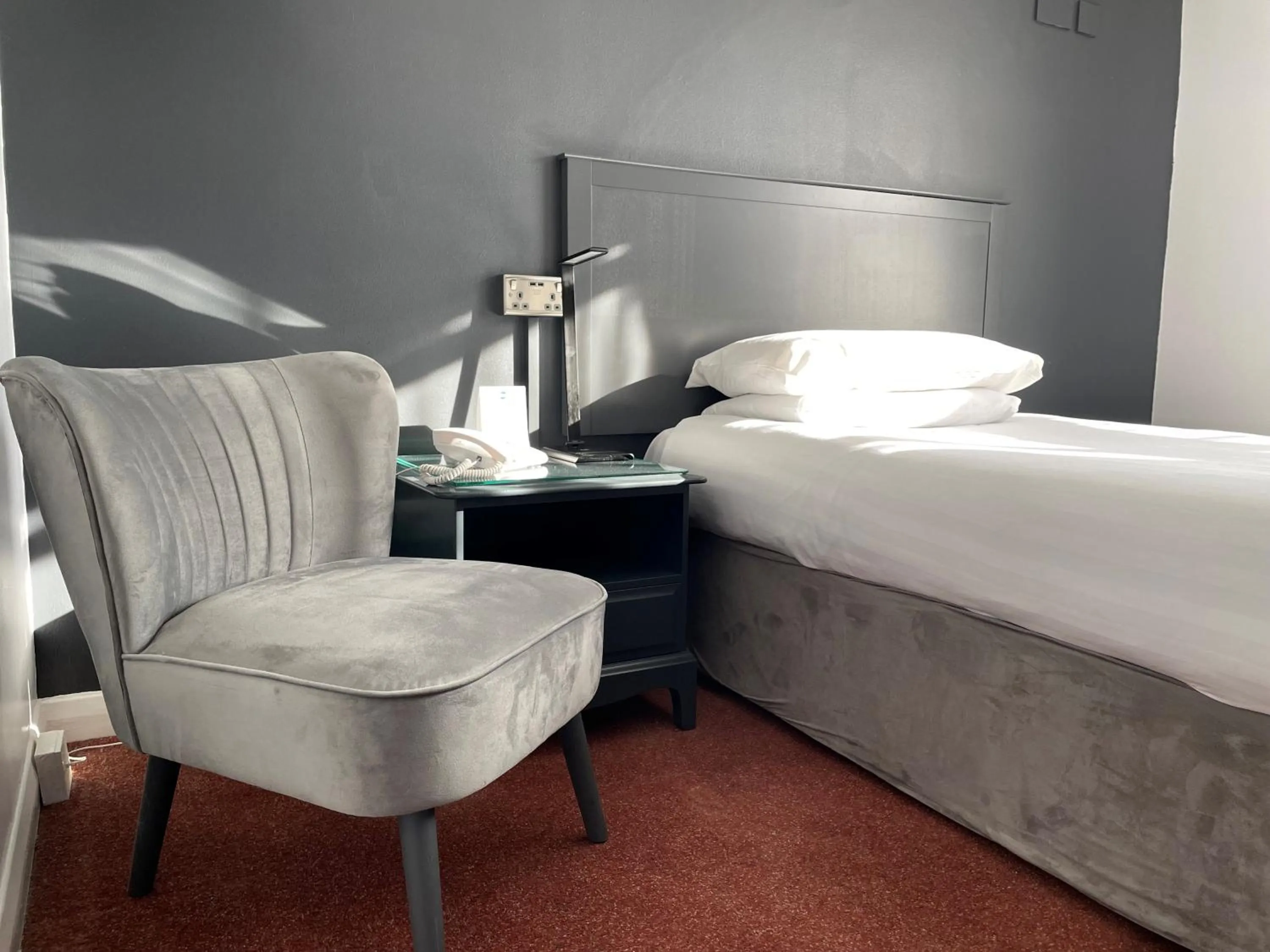 Bed in Best Western Claydon Hotel