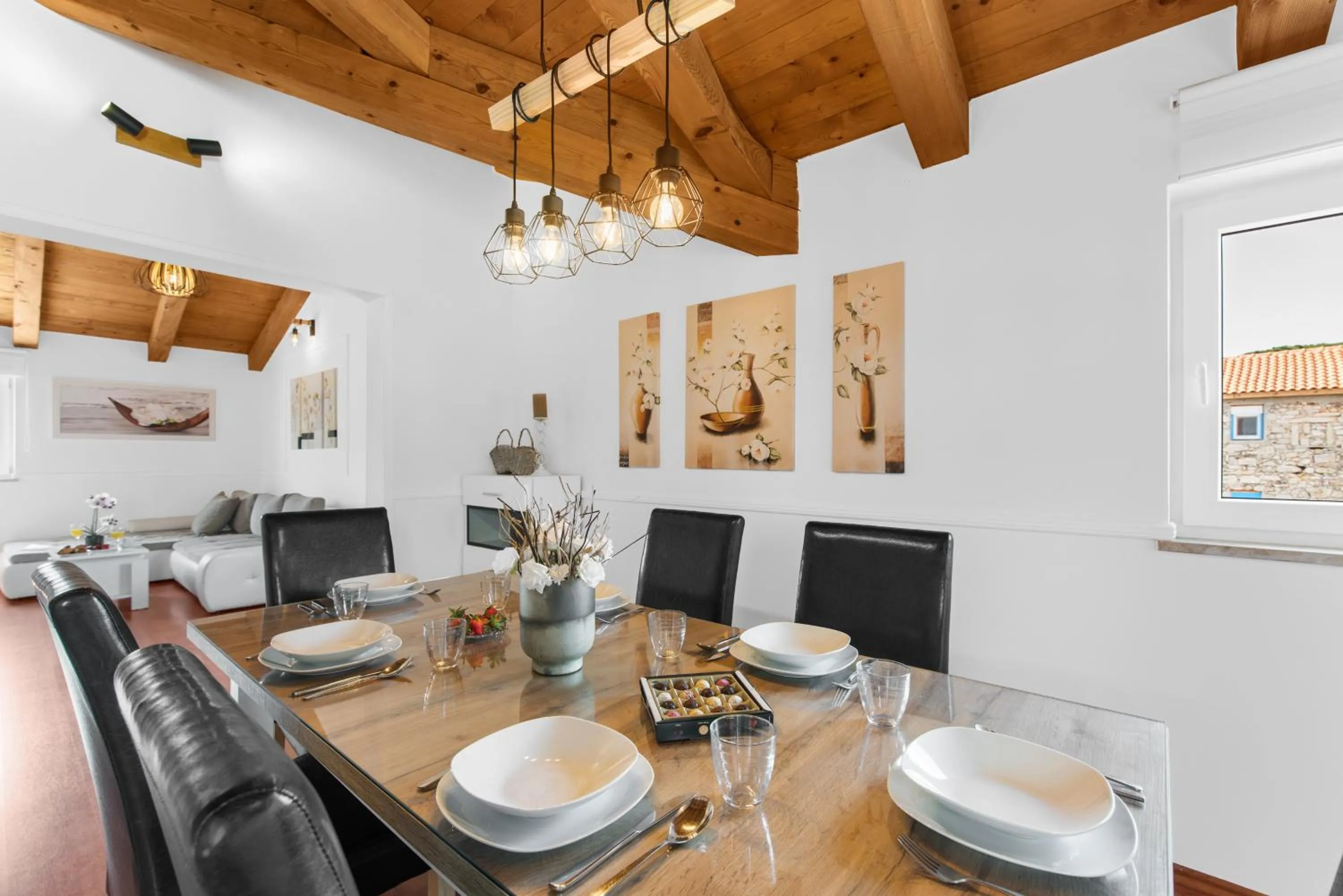 Dining area in The Village