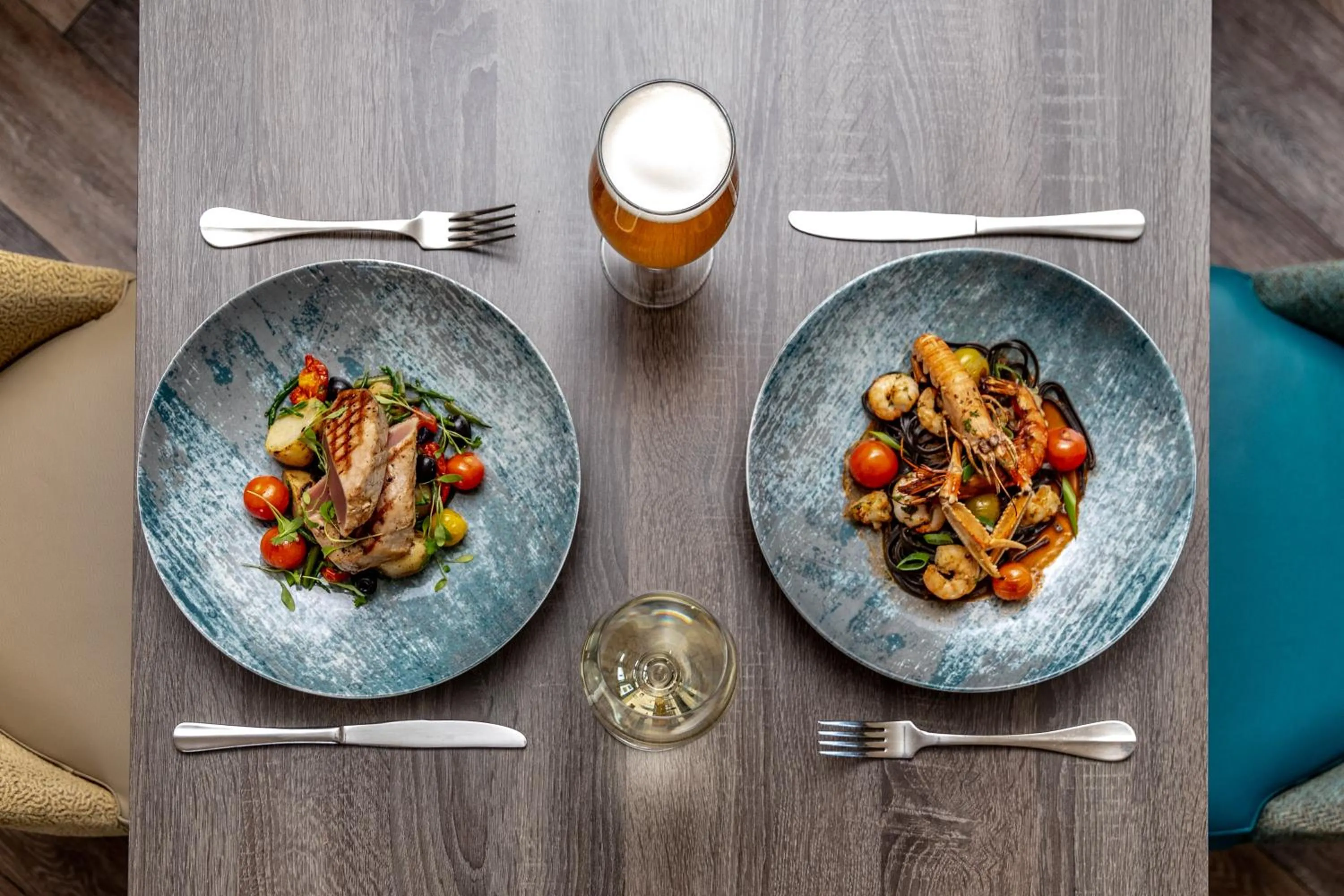 Food and drinks in The Lansdowne, Eastbourne