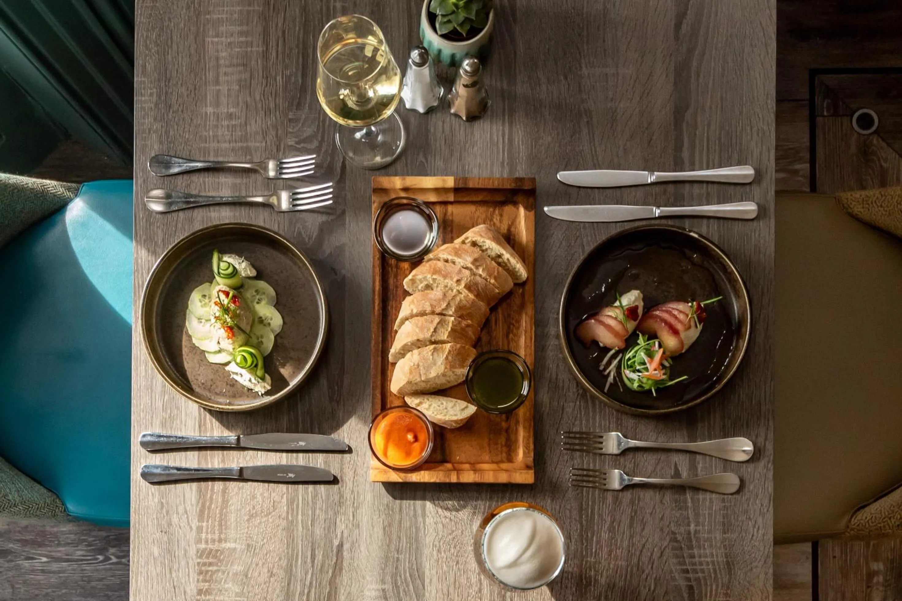 Food and drinks in The Lansdowne, Eastbourne