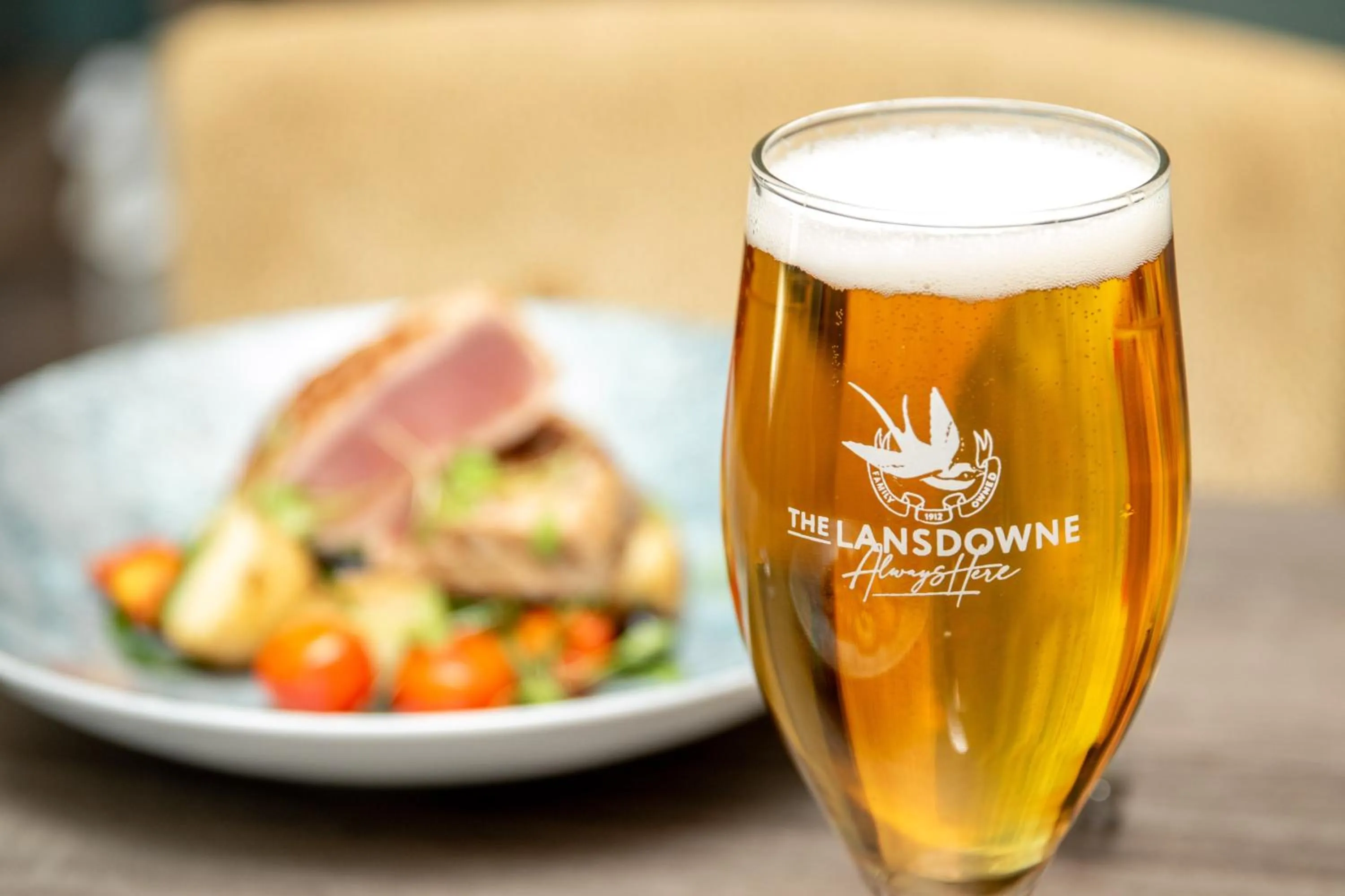 Food and drinks in The Lansdowne, Eastbourne