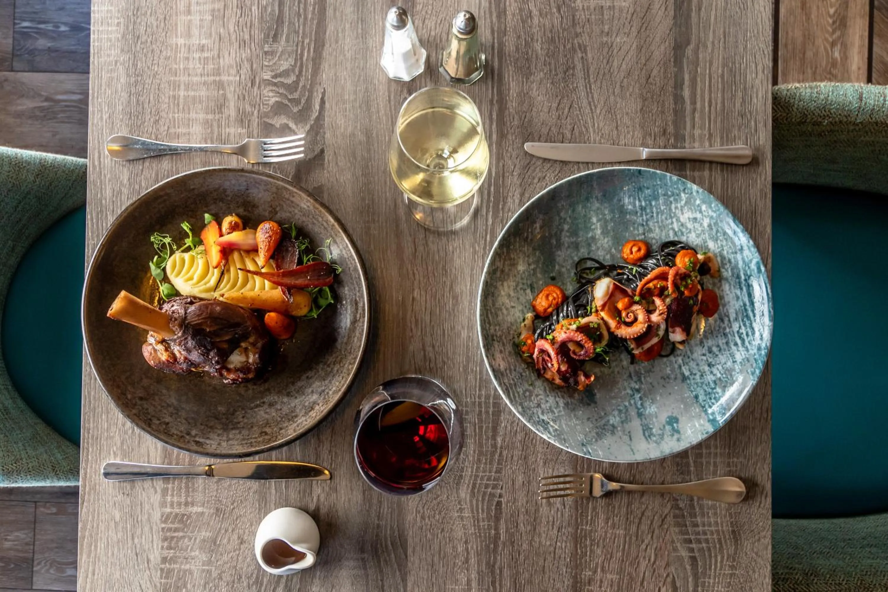 Food and drinks in The Lansdowne, Eastbourne