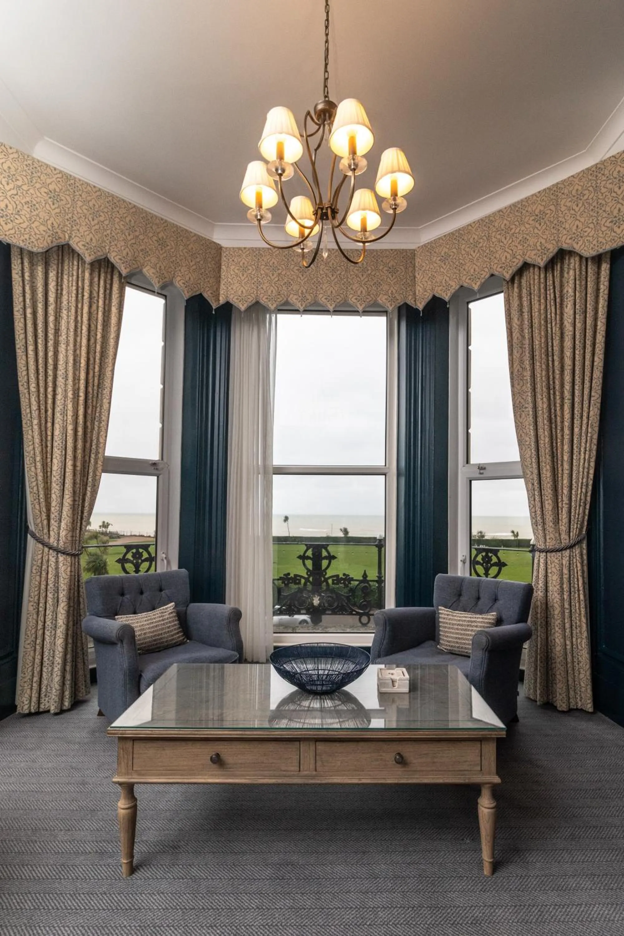 Seating area in The Lansdowne, Eastbourne