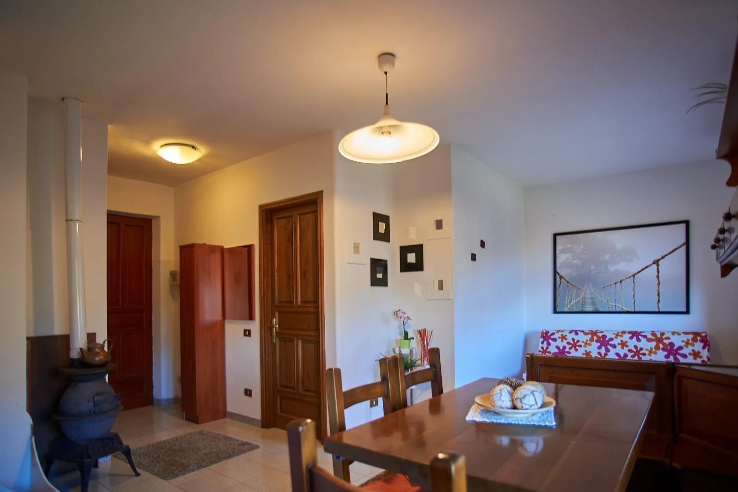 Living room in B&B La Bredia