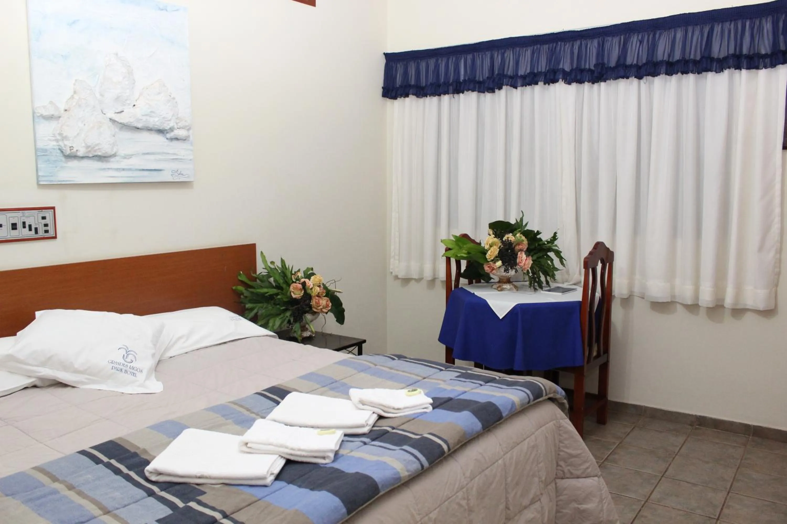 Bed in Grandes Lagos Park Hotel