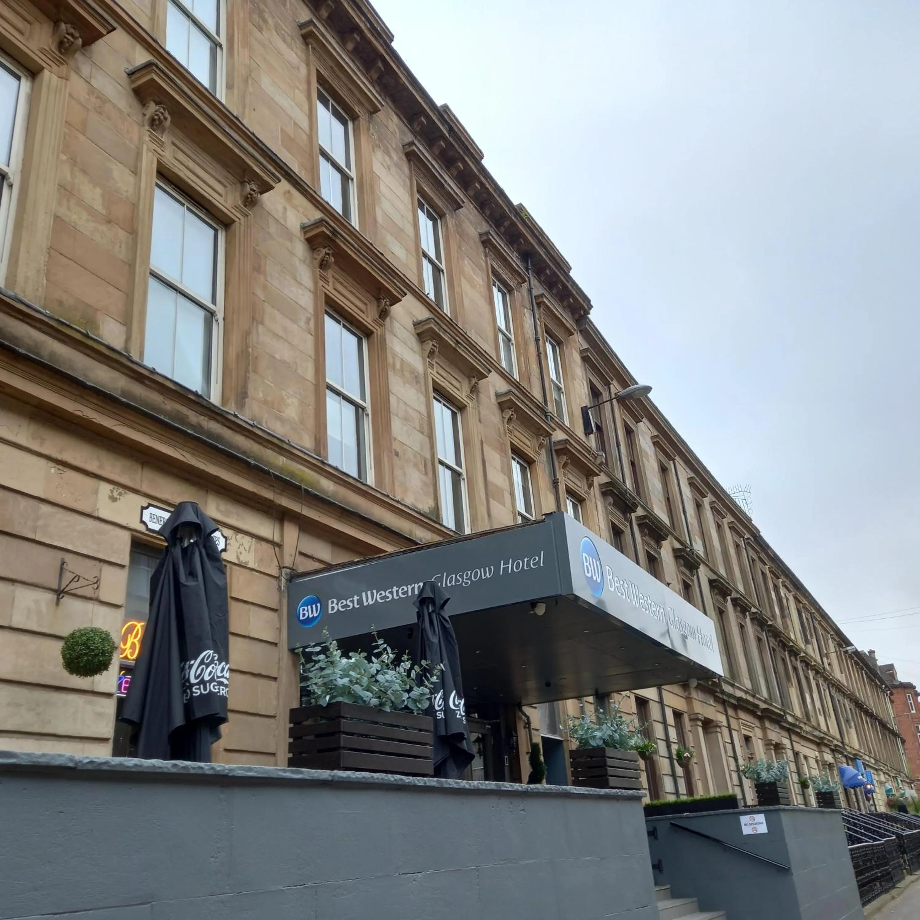 Property building in Best Western Glasgow Hotel