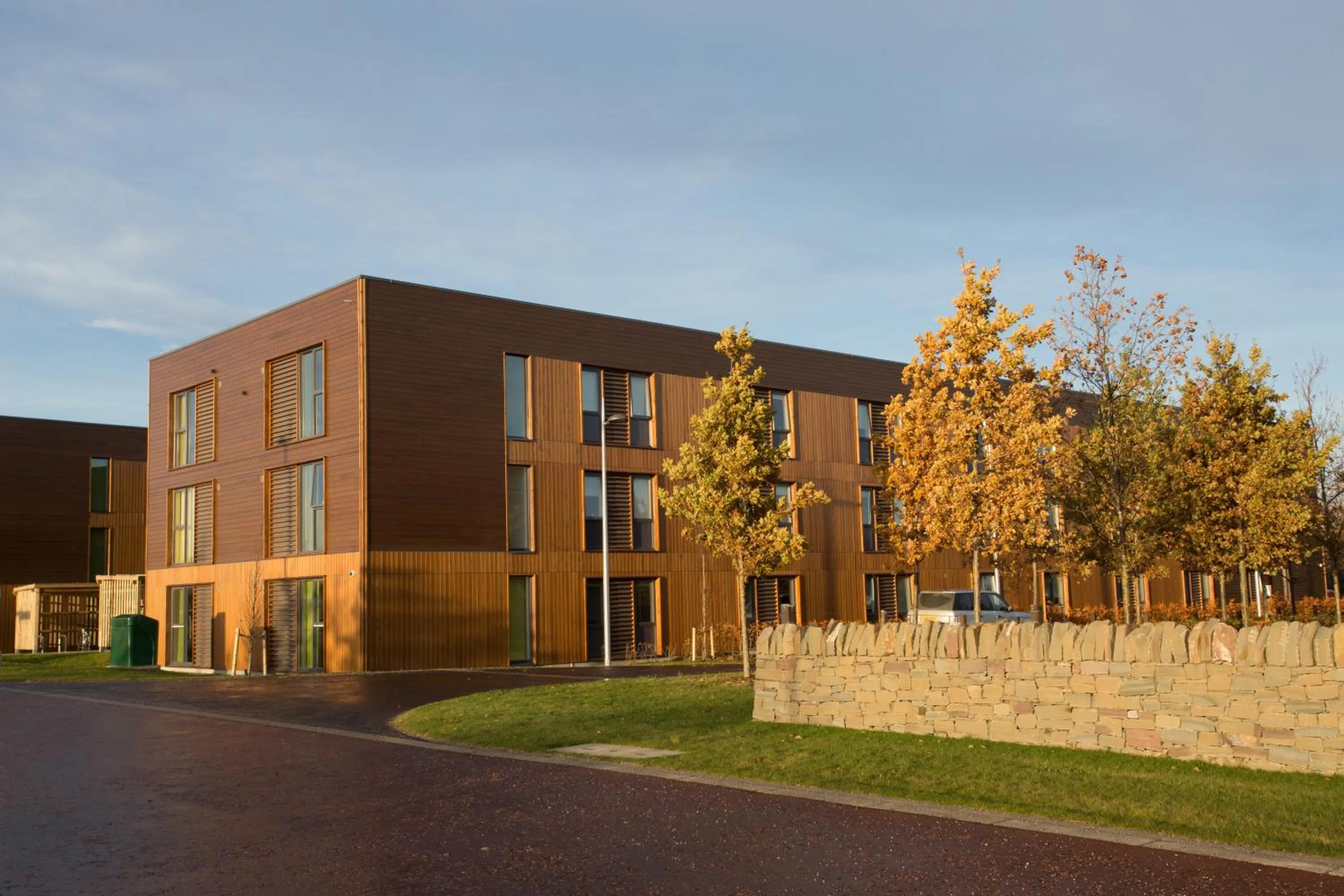 Facade/entrance in UHI Inverness - Campus Accommodation
