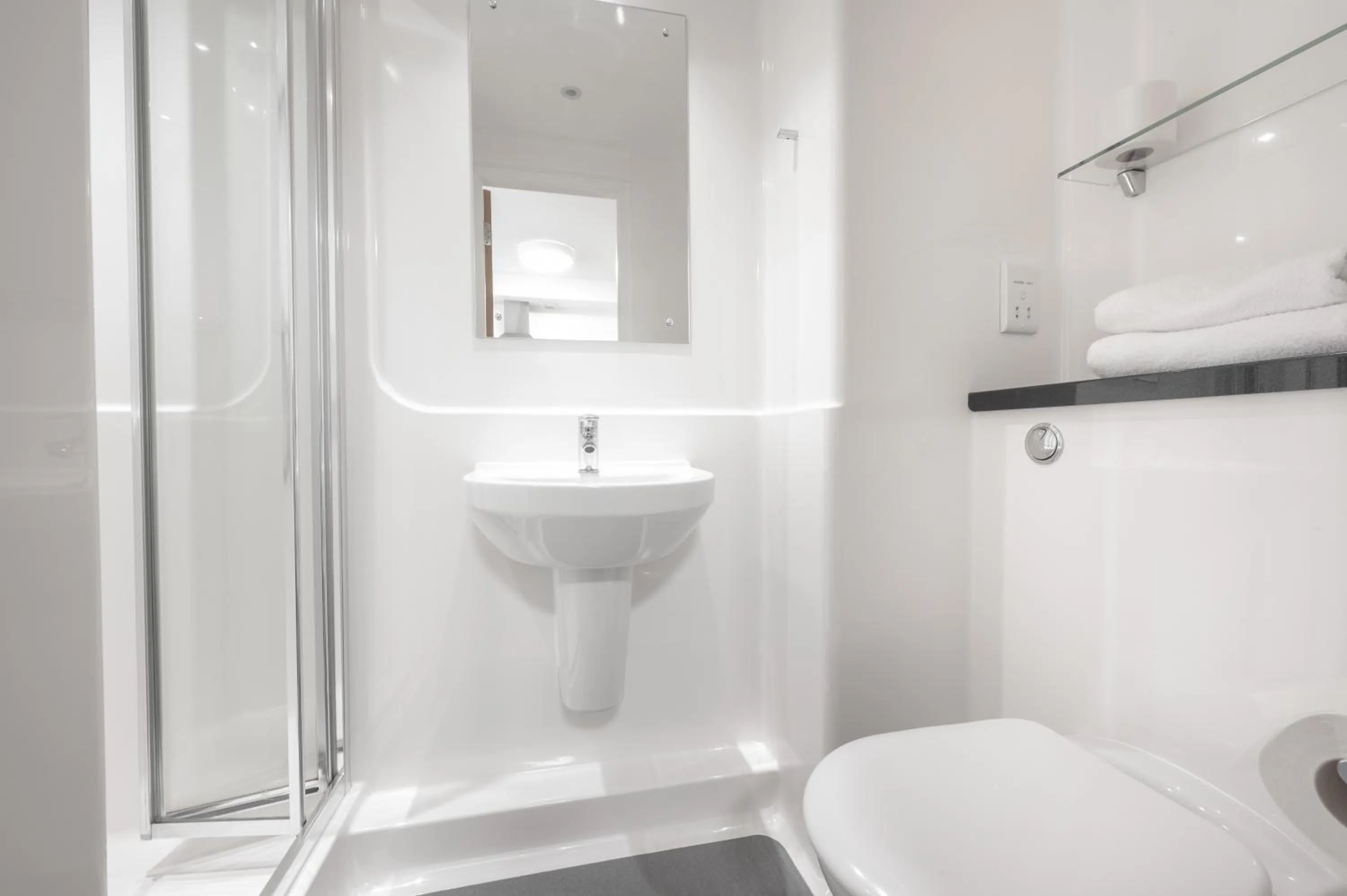 Bathroom in UHI Inverness - Campus Accommodation