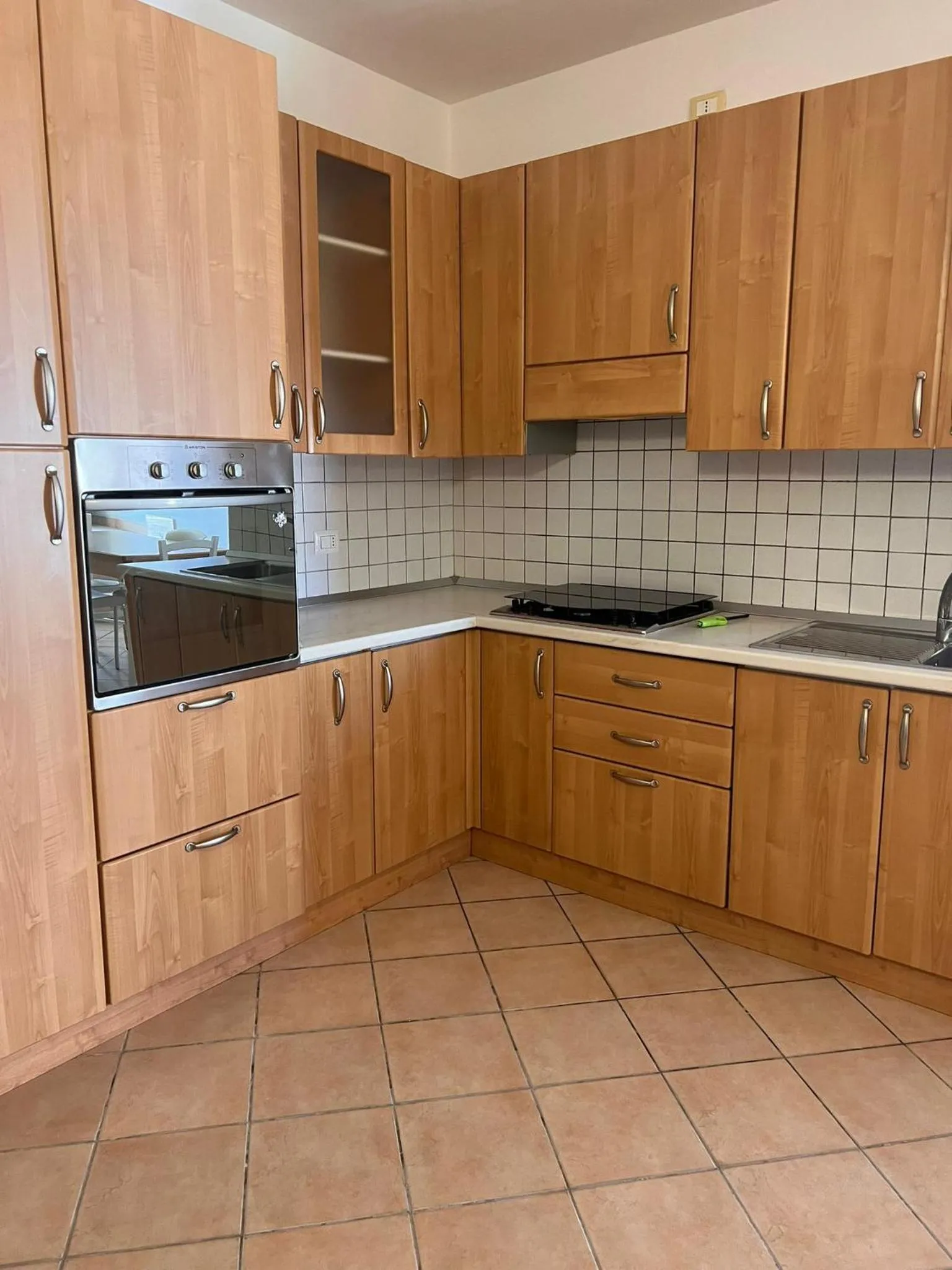 Kitchen or kitchenette in Appartamenti Serena