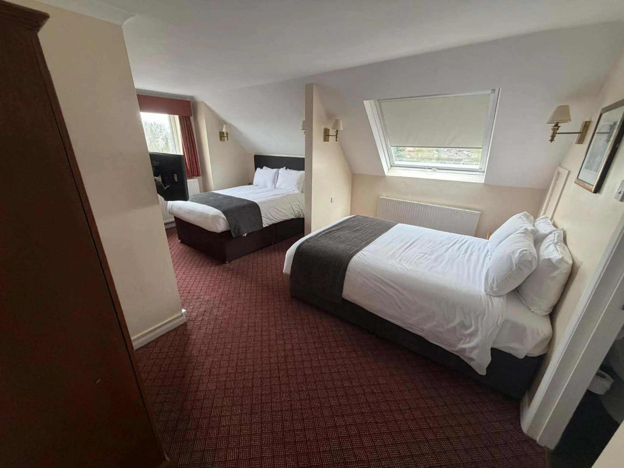 Bed in Raven Hotel by Greene King Inns