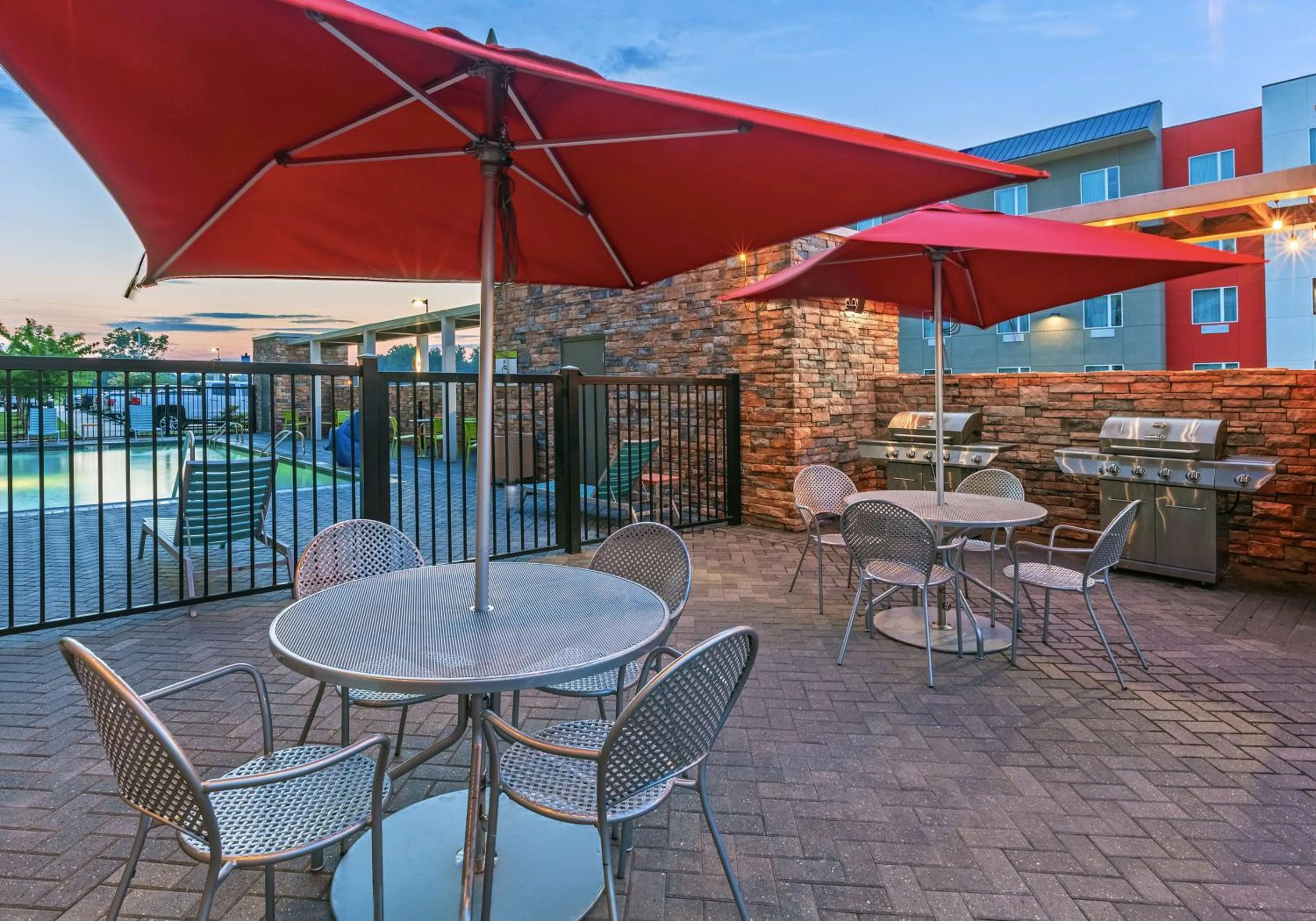 Patio in Home2 Suites By Hilton Gonzales