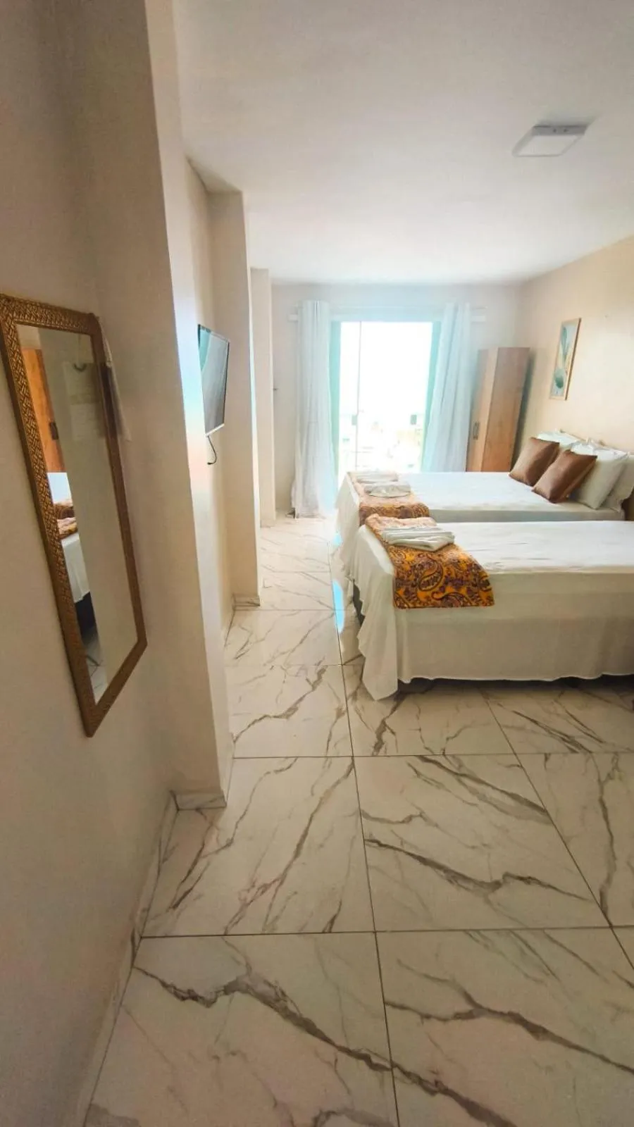 Bed in Pousada Boa Vista