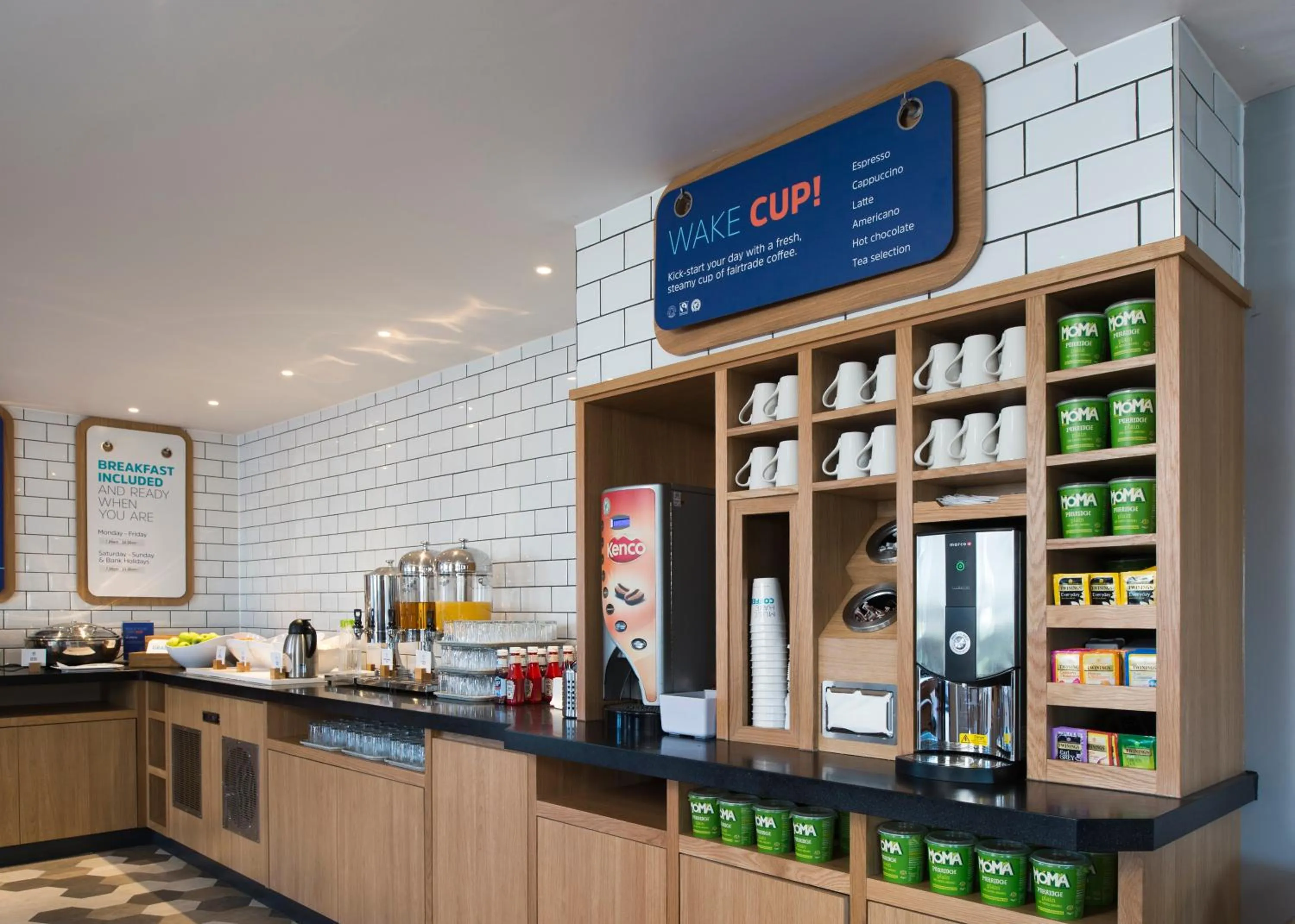 Restaurant/places to eat in Holiday Inn Express Edinburgh - Leith Waterfront by IHG