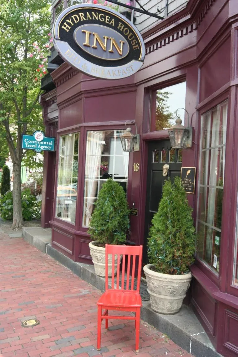 Property building in Hydrangea House Inn