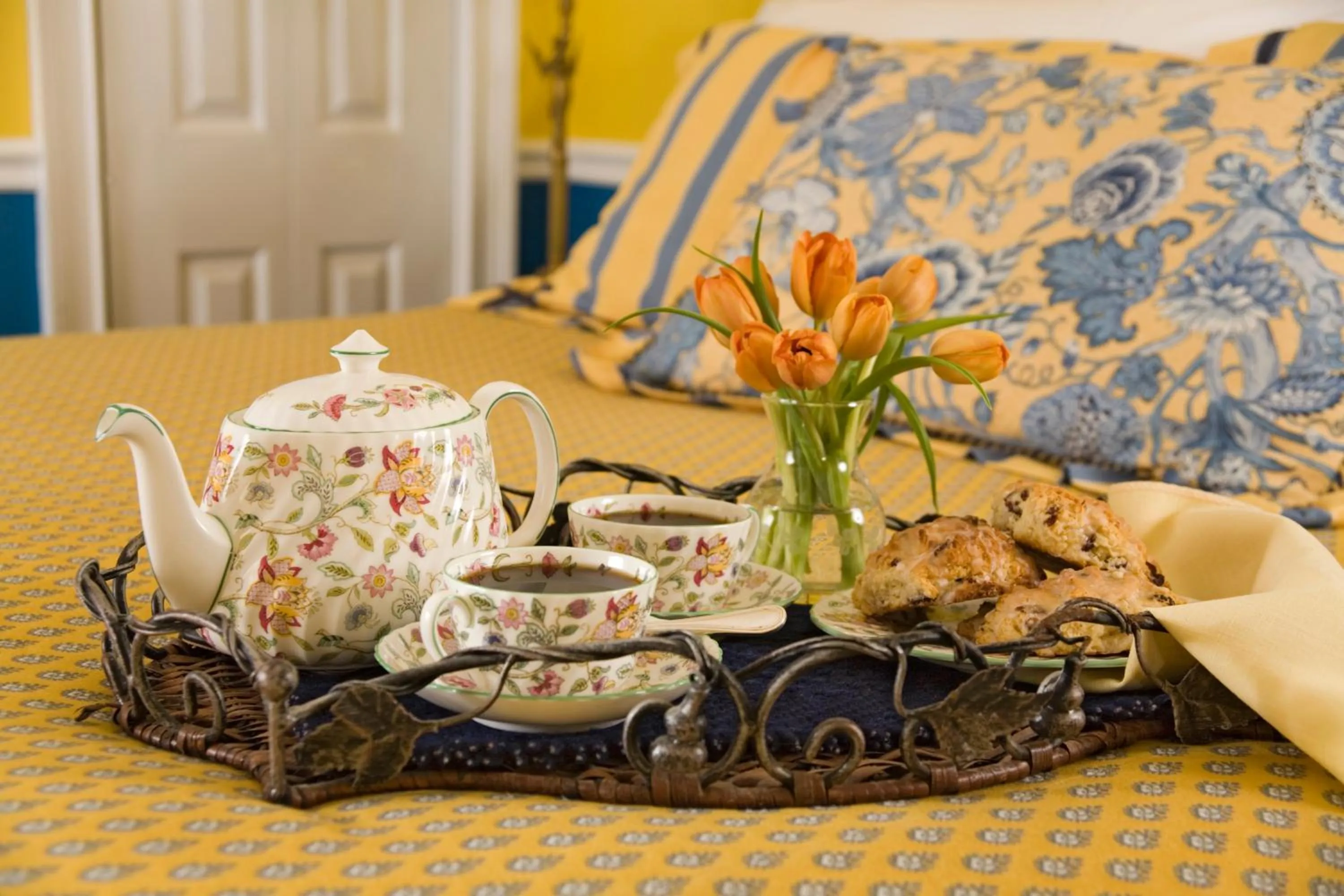Continental breakfast in Hydrangea House Inn
