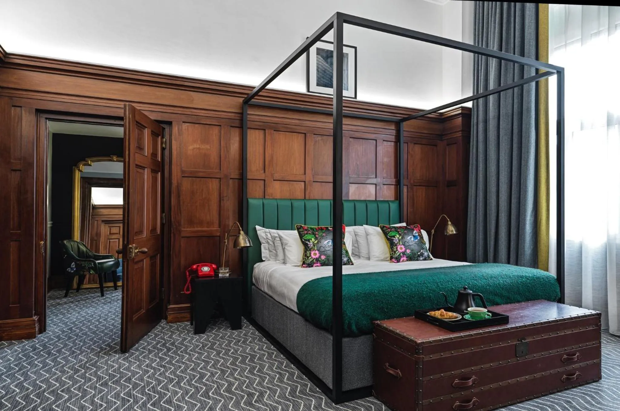 Photo of the whole room, Bed in Kimpton Clocktower by IHG
