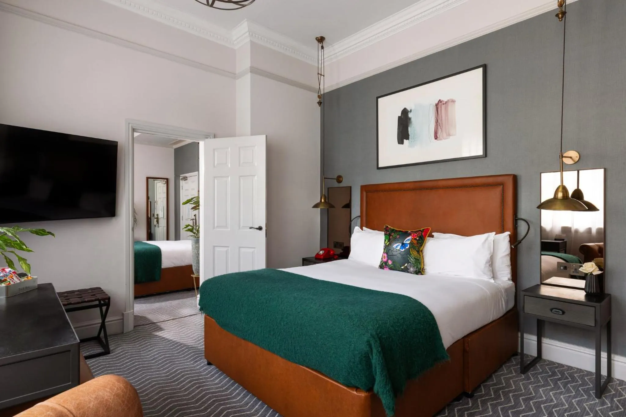 Photo of the whole room, Bed in Kimpton Clocktower by IHG