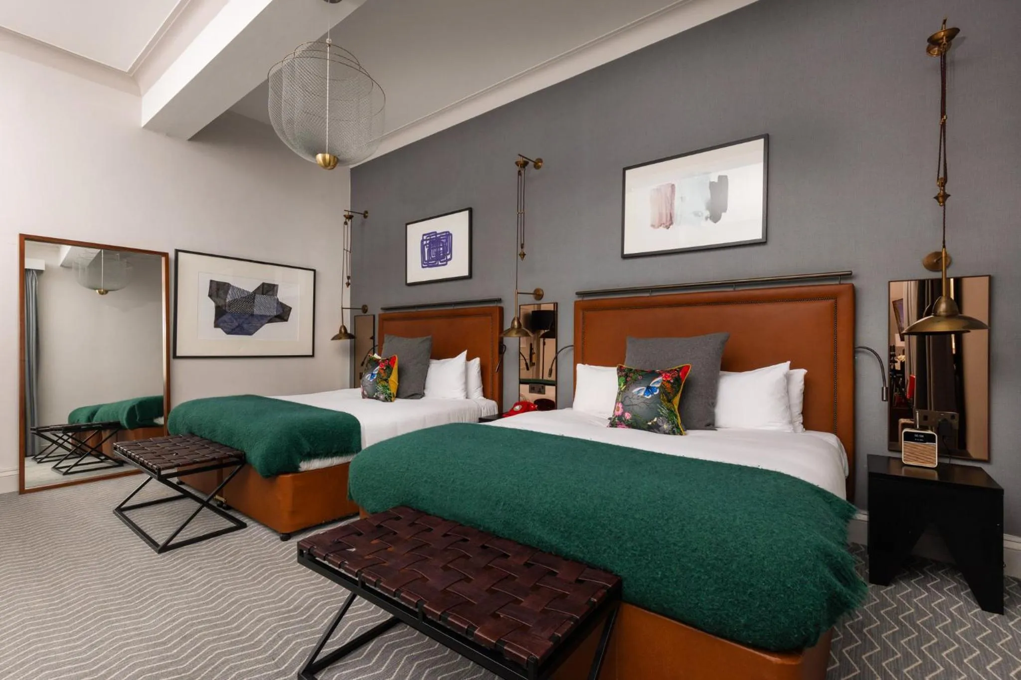 Photo of the whole room, Bed in Kimpton Clocktower by IHG