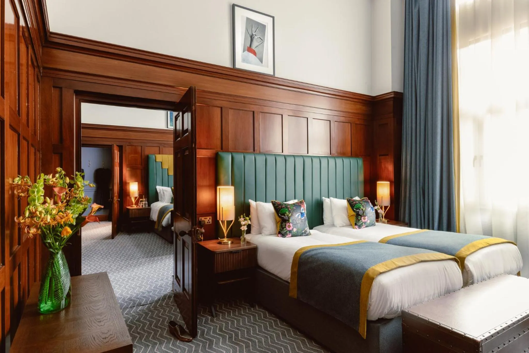 Photo of the whole room, Bed in Kimpton Clocktower by IHG