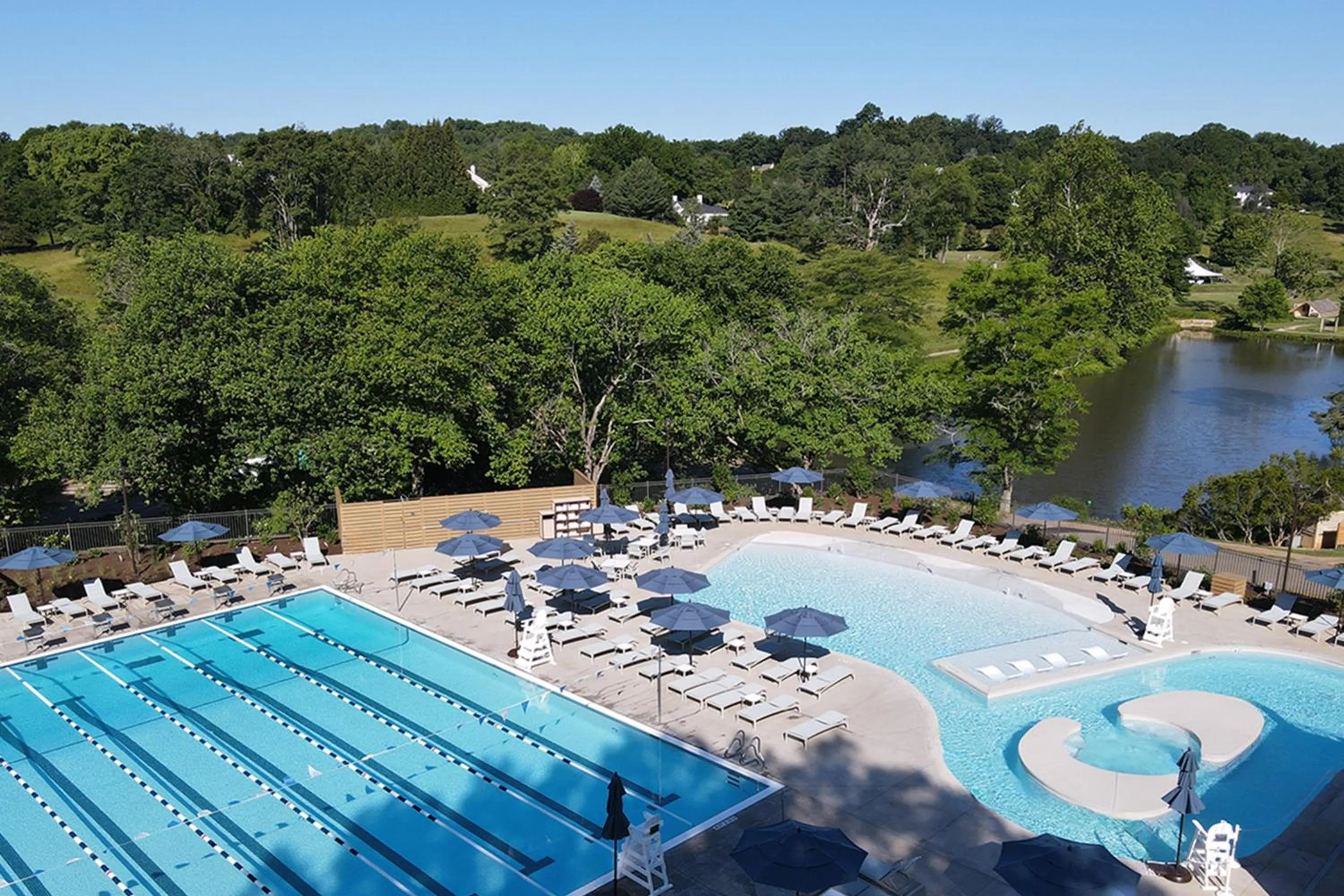 Swimming pool in Boar's Head Resort