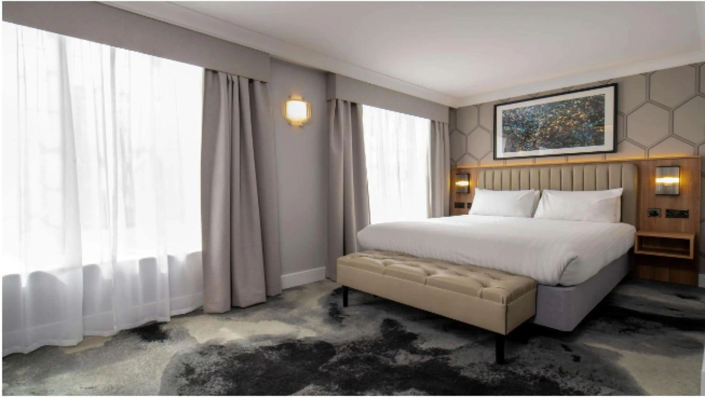Bedroom, Bed in London Chigwell Prince Regent Hotel, BW Signature Collection