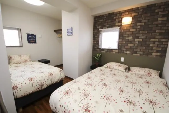 Bed in Chura Gahna House Tsubogawa Naha