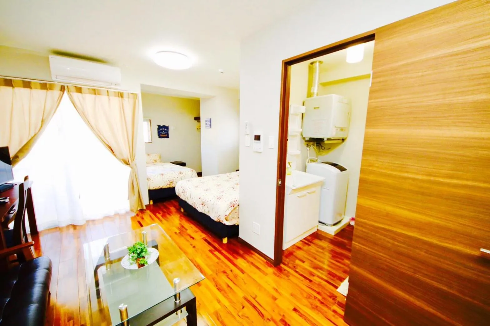 Bed in Chura Gahna House Tsubogawa Naha