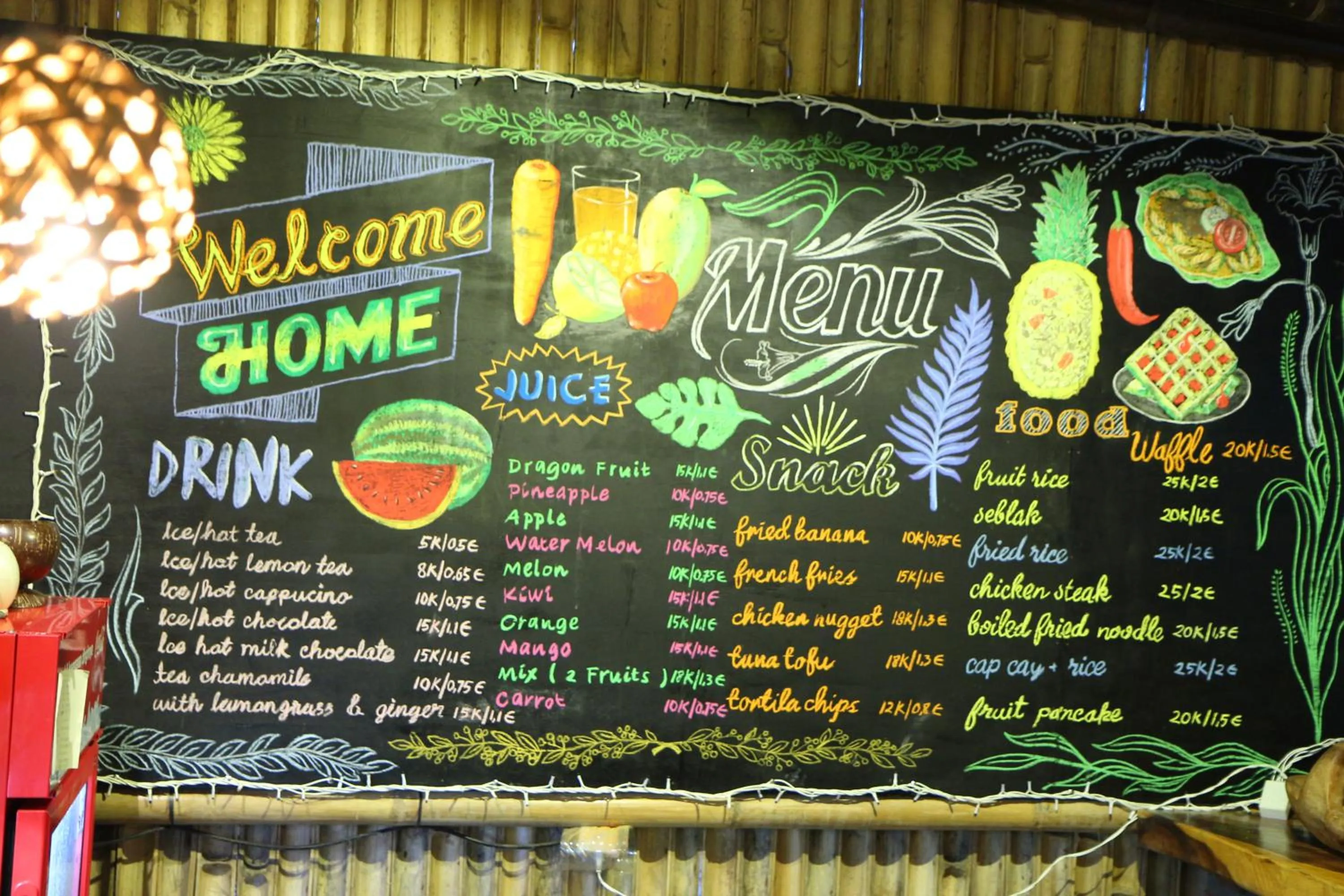 Restaurant/places to eat in Venezia Homestay and Garden