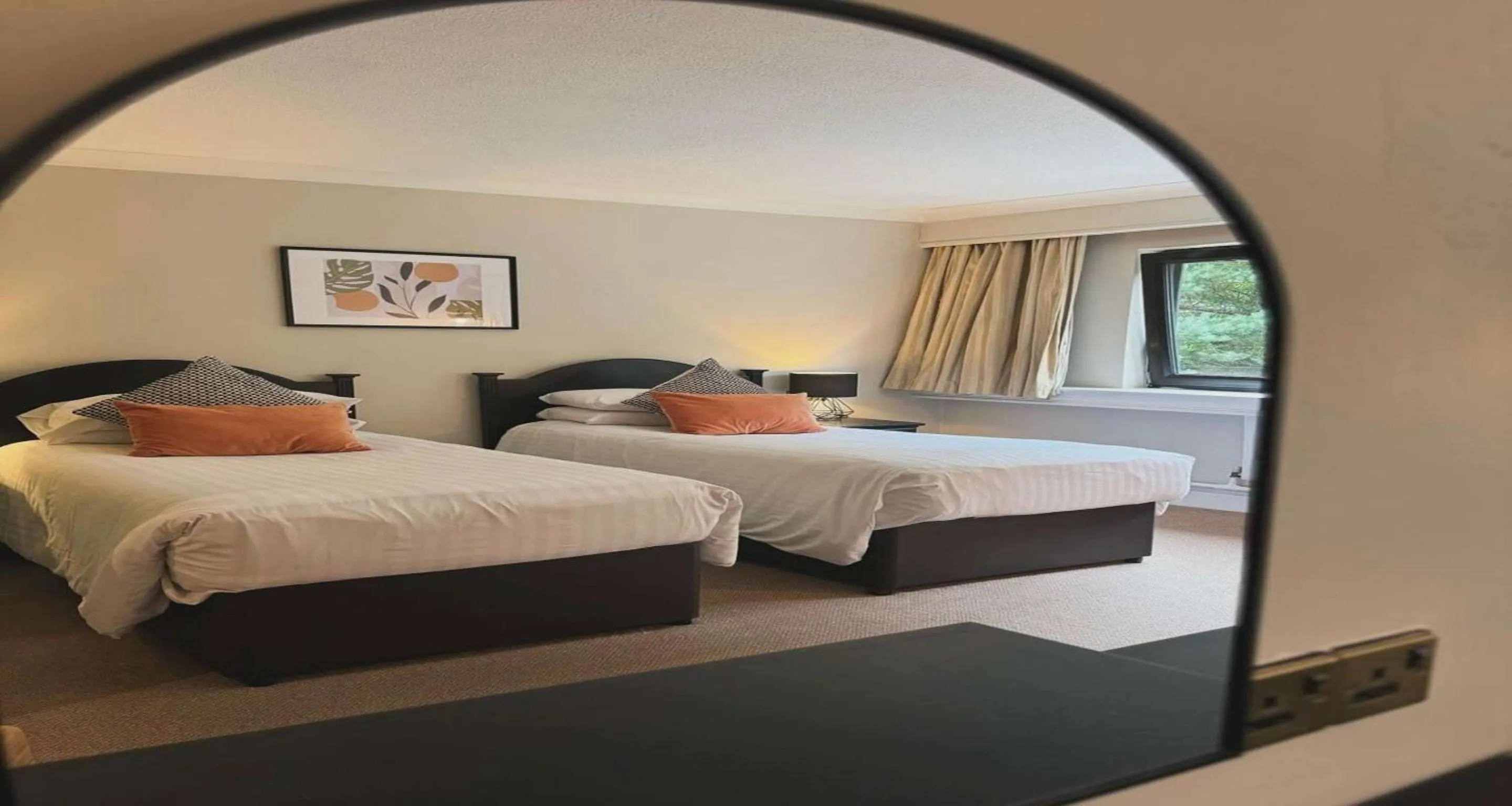 Bedroom, Bed in Best Western Frodsham Forest Hills Hotel