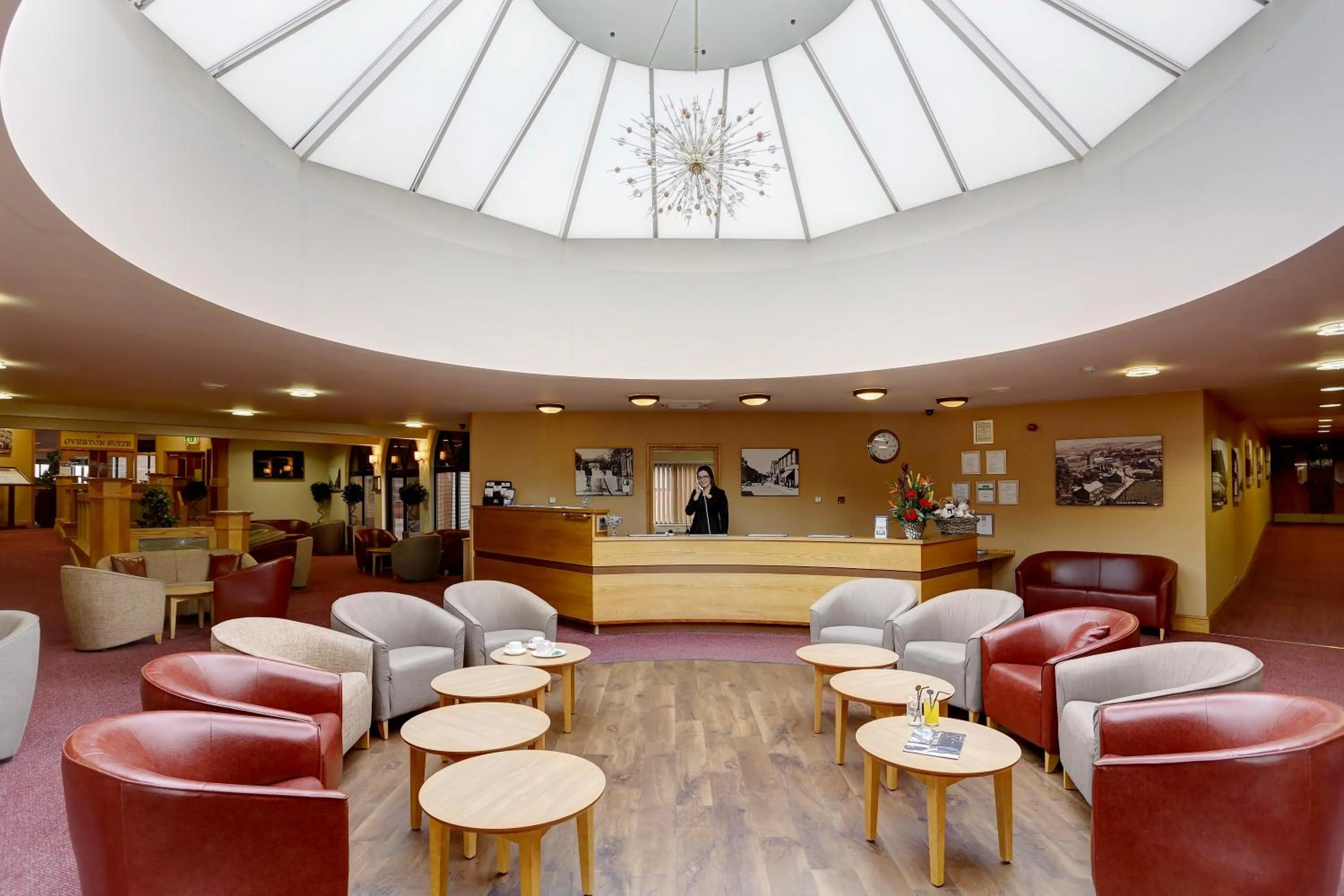 Lobby or reception in Best Western Frodsham Forest Hills Hotel