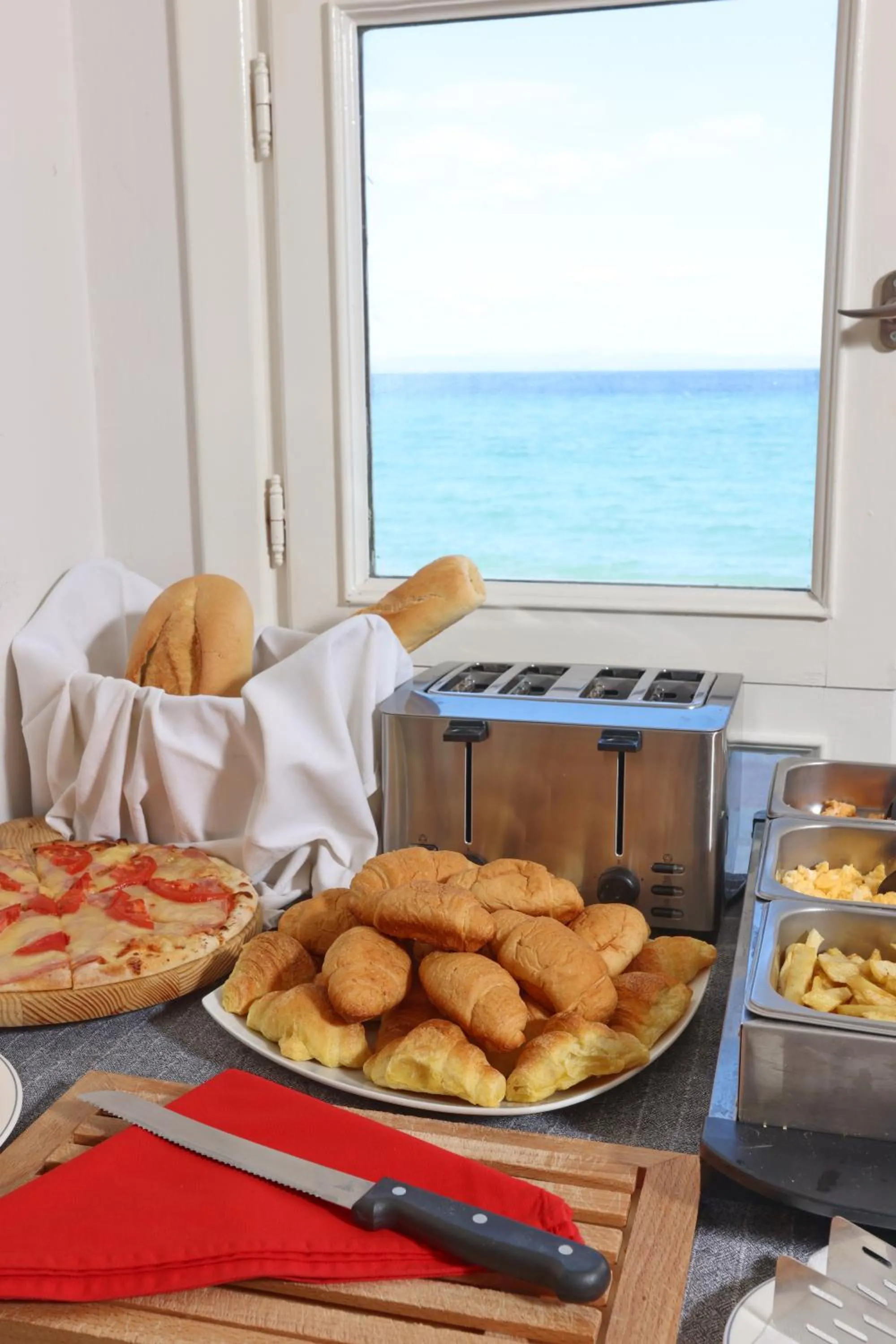 Food in Summer Beach Hotel