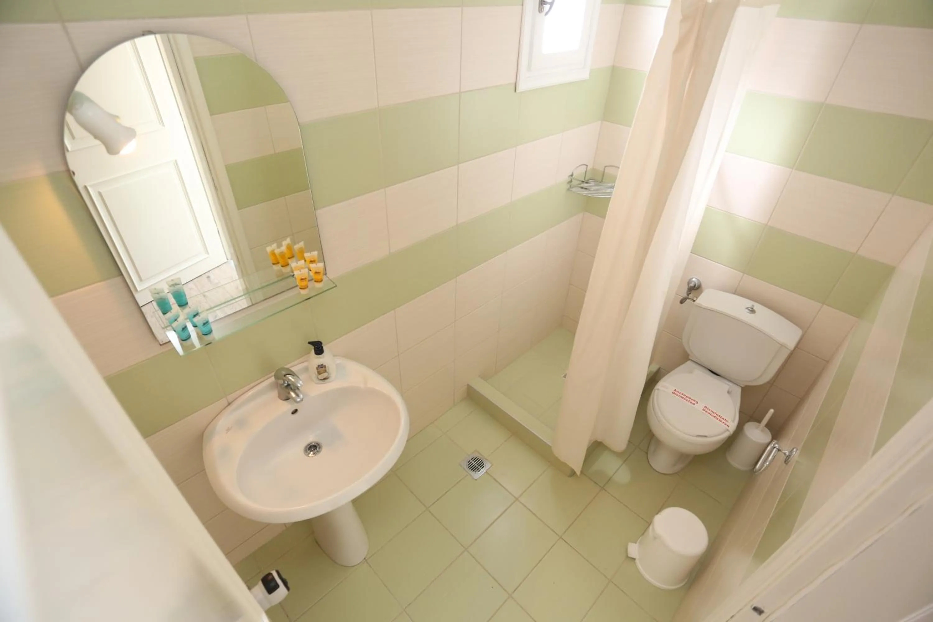 Shower in Summer Beach Hotel