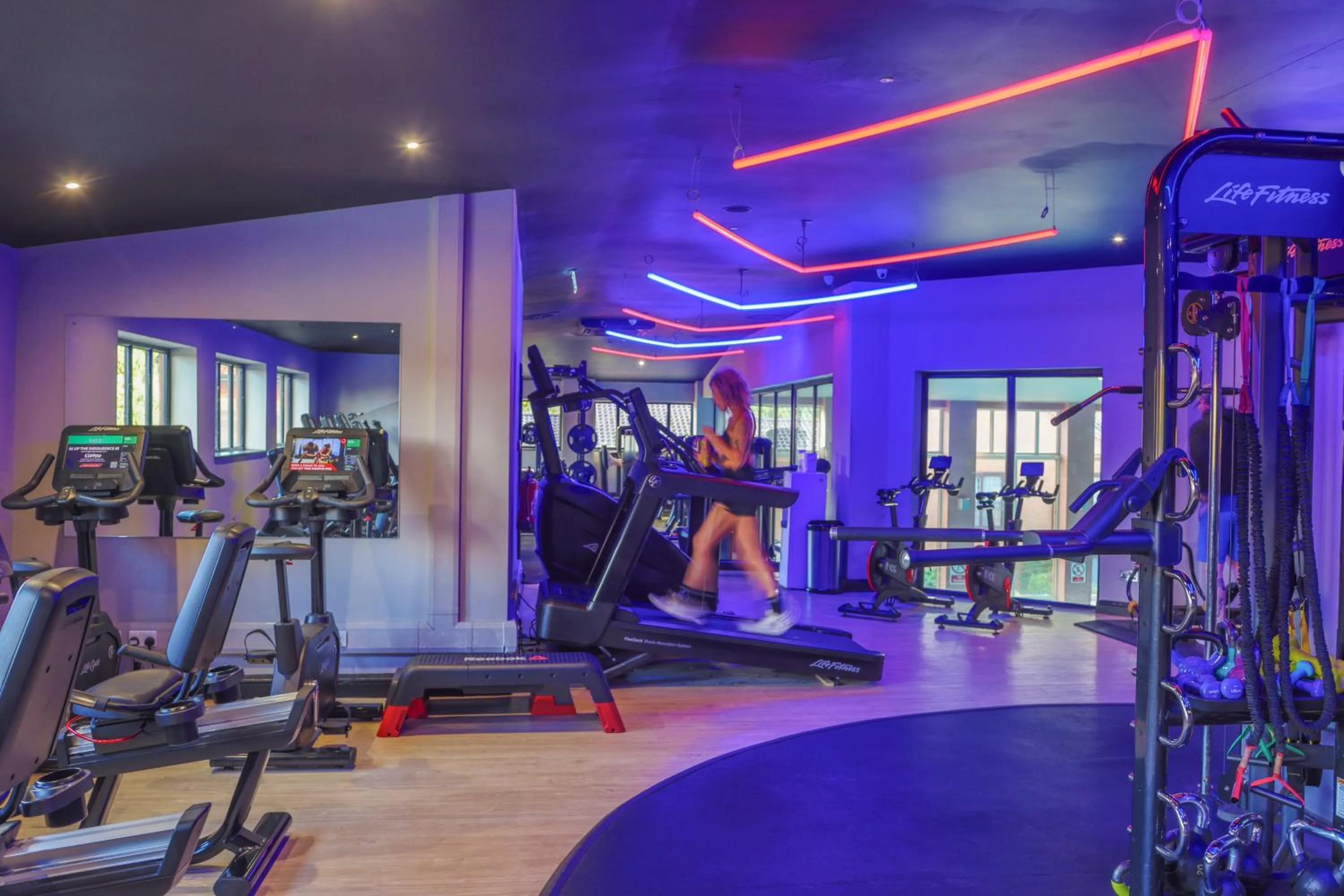 Fitness centre/facilities in Forest Pines Hotel, Spa & Golf Resort